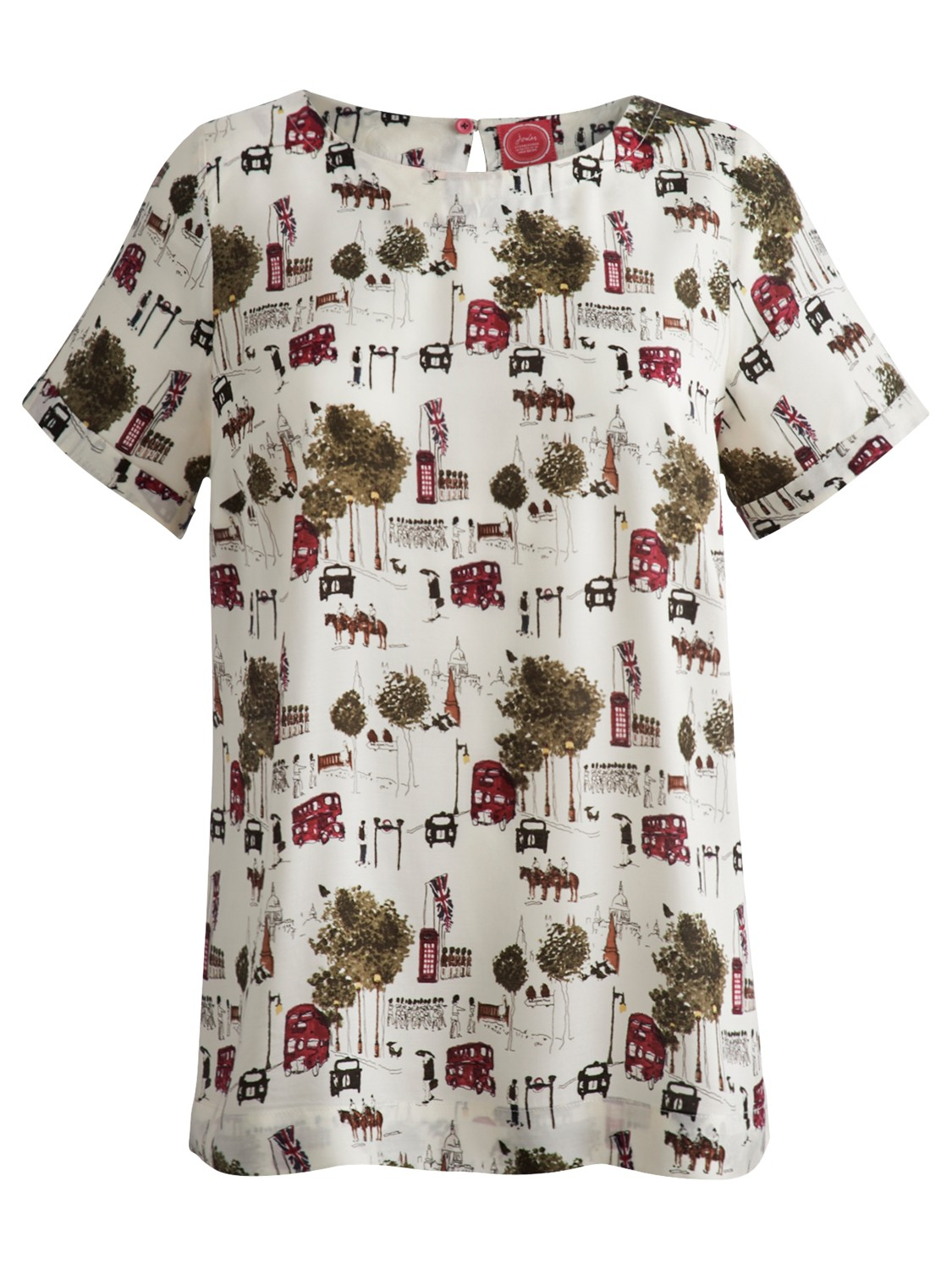 Joules London Bus Shell Top Lyst Gallery