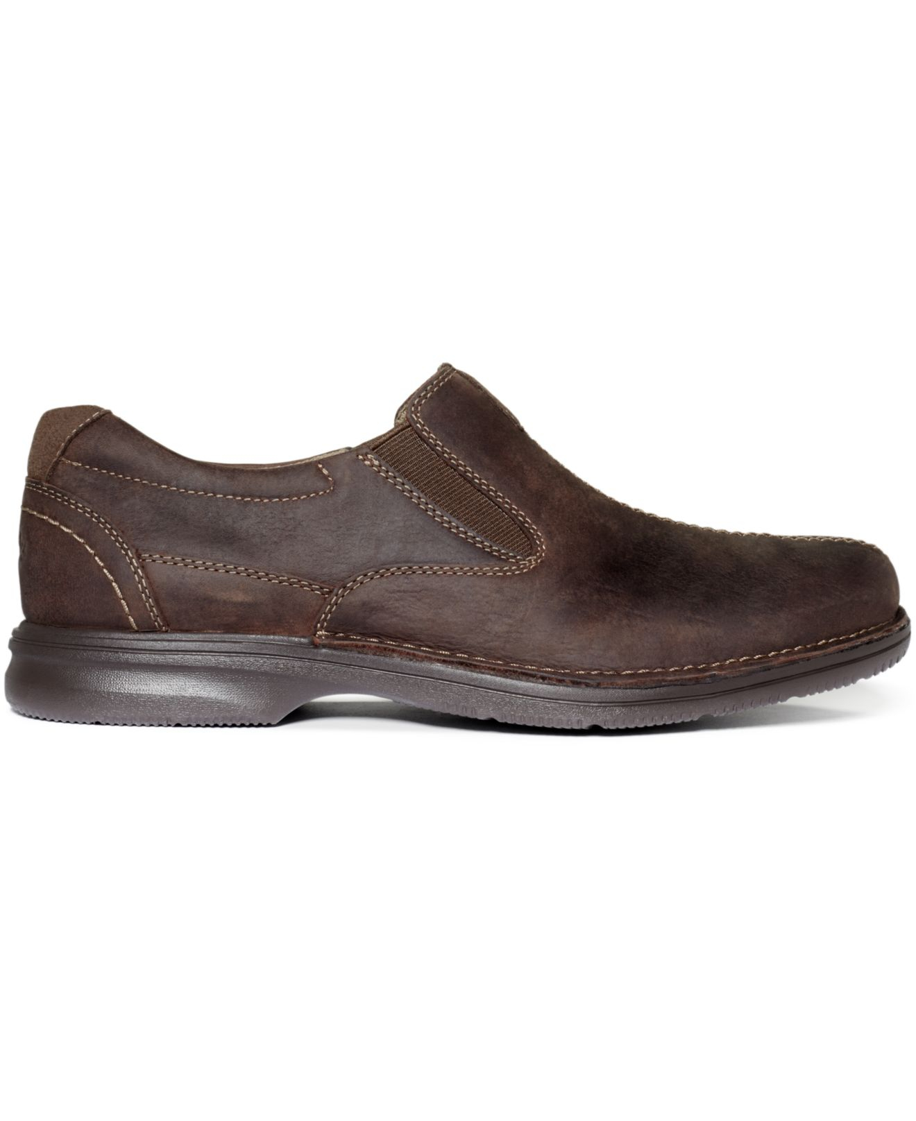 Clarks Men�s Senner Falls Slipon Shoes in Brown for Men Clarks Men�s Senner Falls Slipon Shoes in Brown for Men