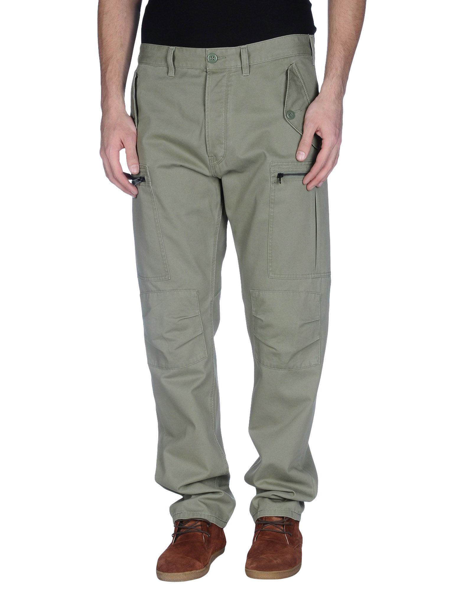 Lyst - French Connection Casual Pants in Green for Men