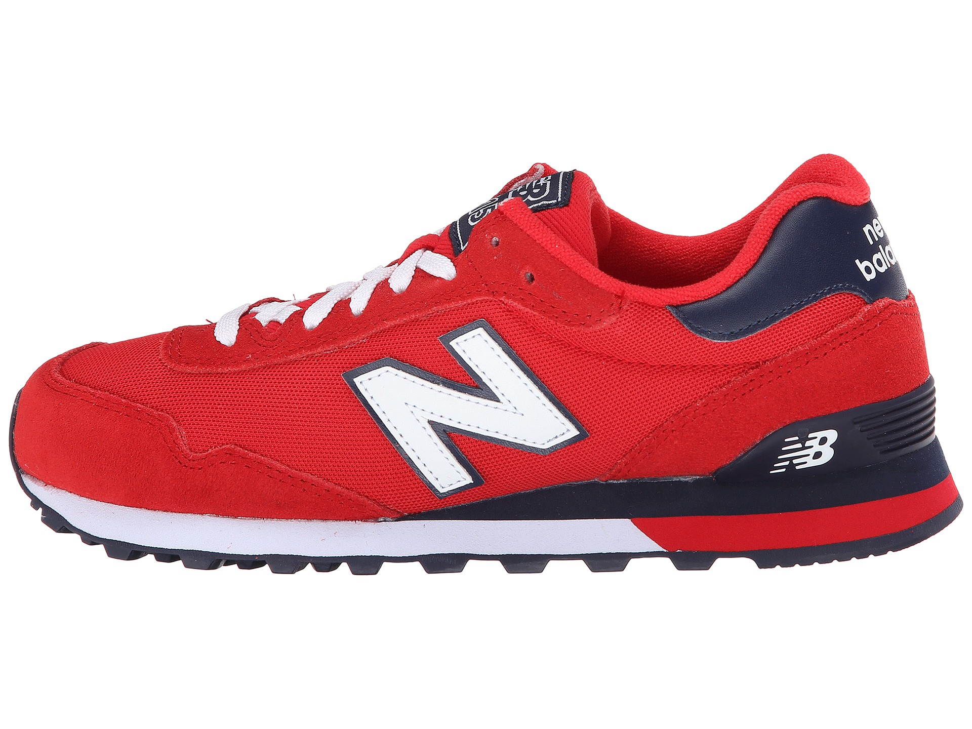 new balance 515 grey and red