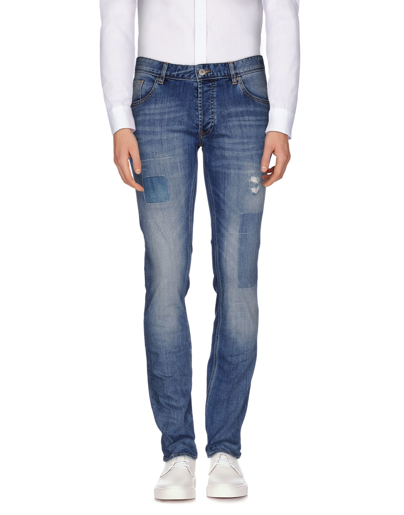 Lyst - Love Moschino Denim Pants in Blue for Men
