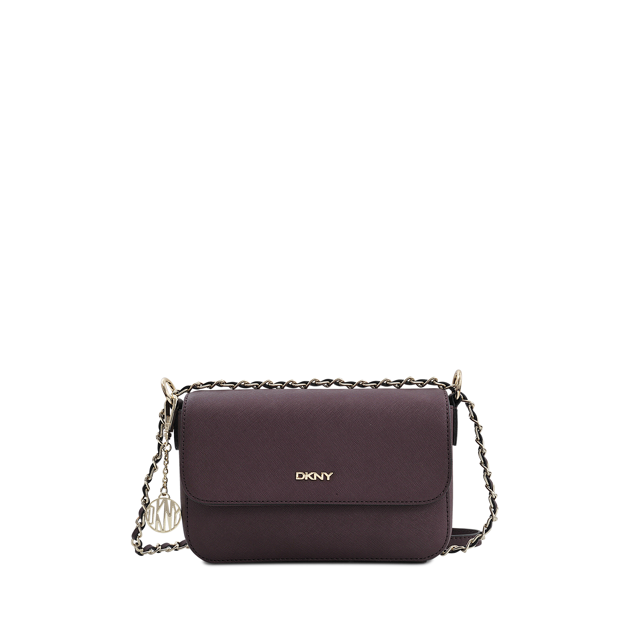 Lyst Dkny Sm Flap Crossbody Bryant Park Bag In Red Gallery