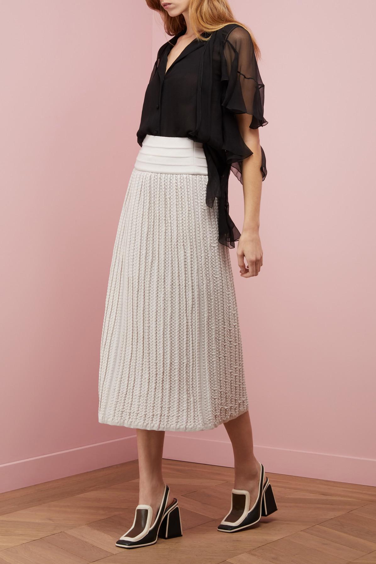 Lyst Molli Lightweight Wavy Skirt