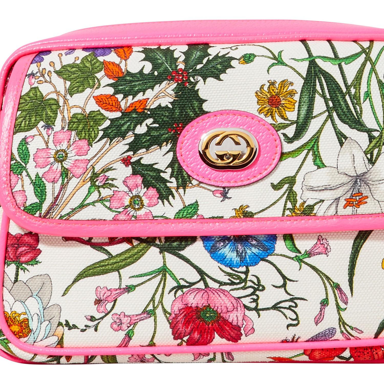 gucci crossbody flowers