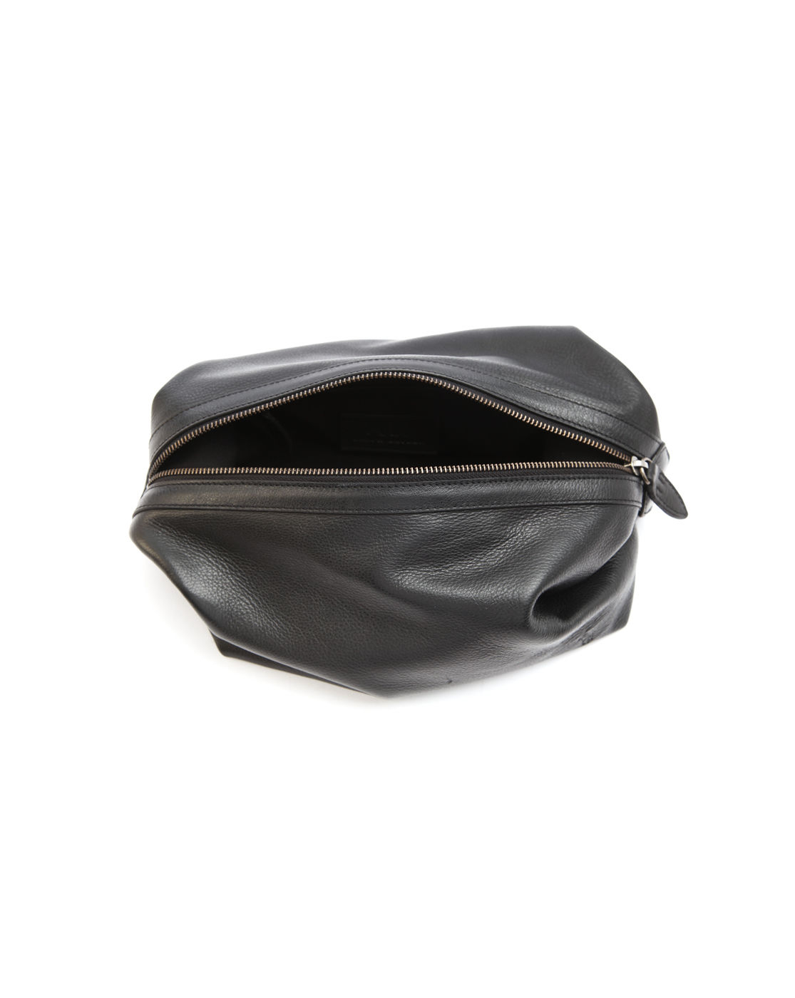 Polo ralph lauren Black Leather Washbag in Black for Men | Lyst