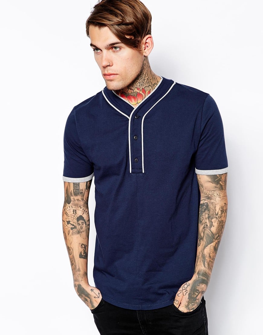 baseball shirt asos