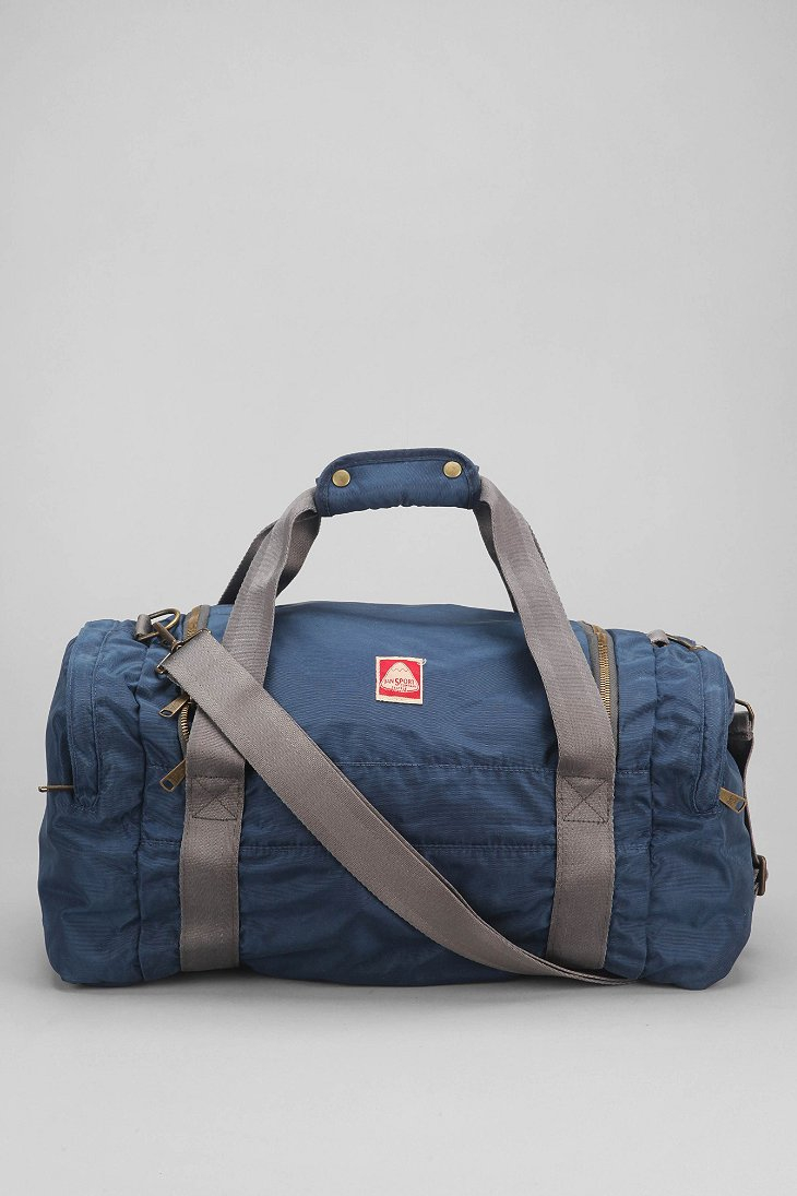 Lavie Sport Navy Blue Duffle Bag With Wheels IUCN Water
