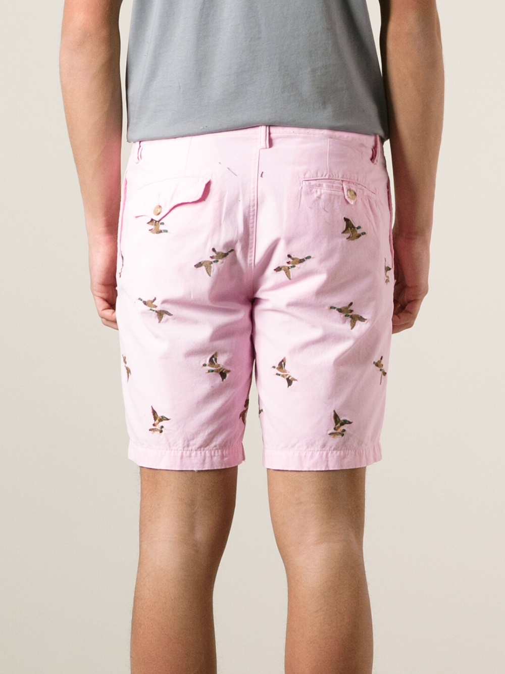 ralph lauren pink shorts mens