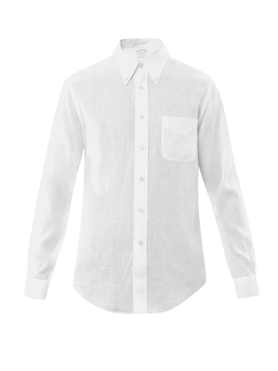 white linen shirt uk