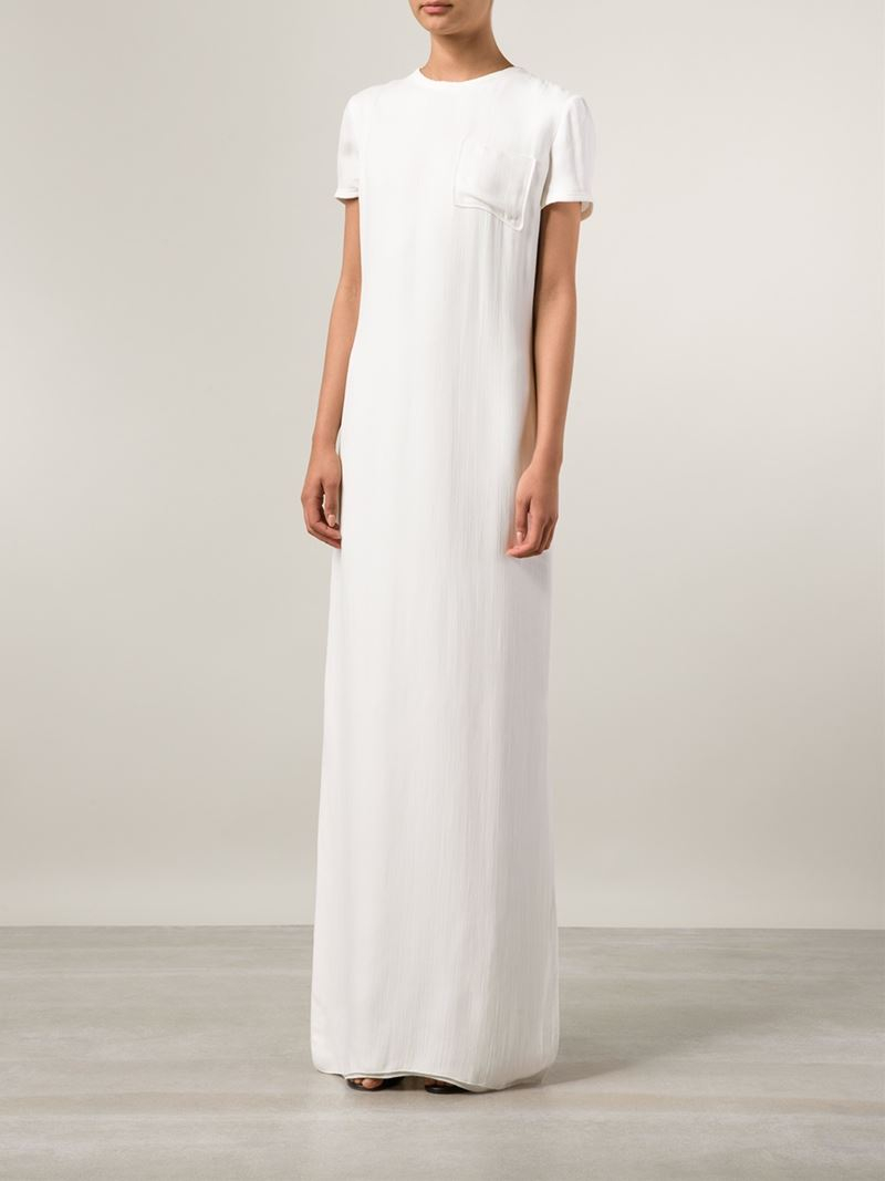 lanvin white dress