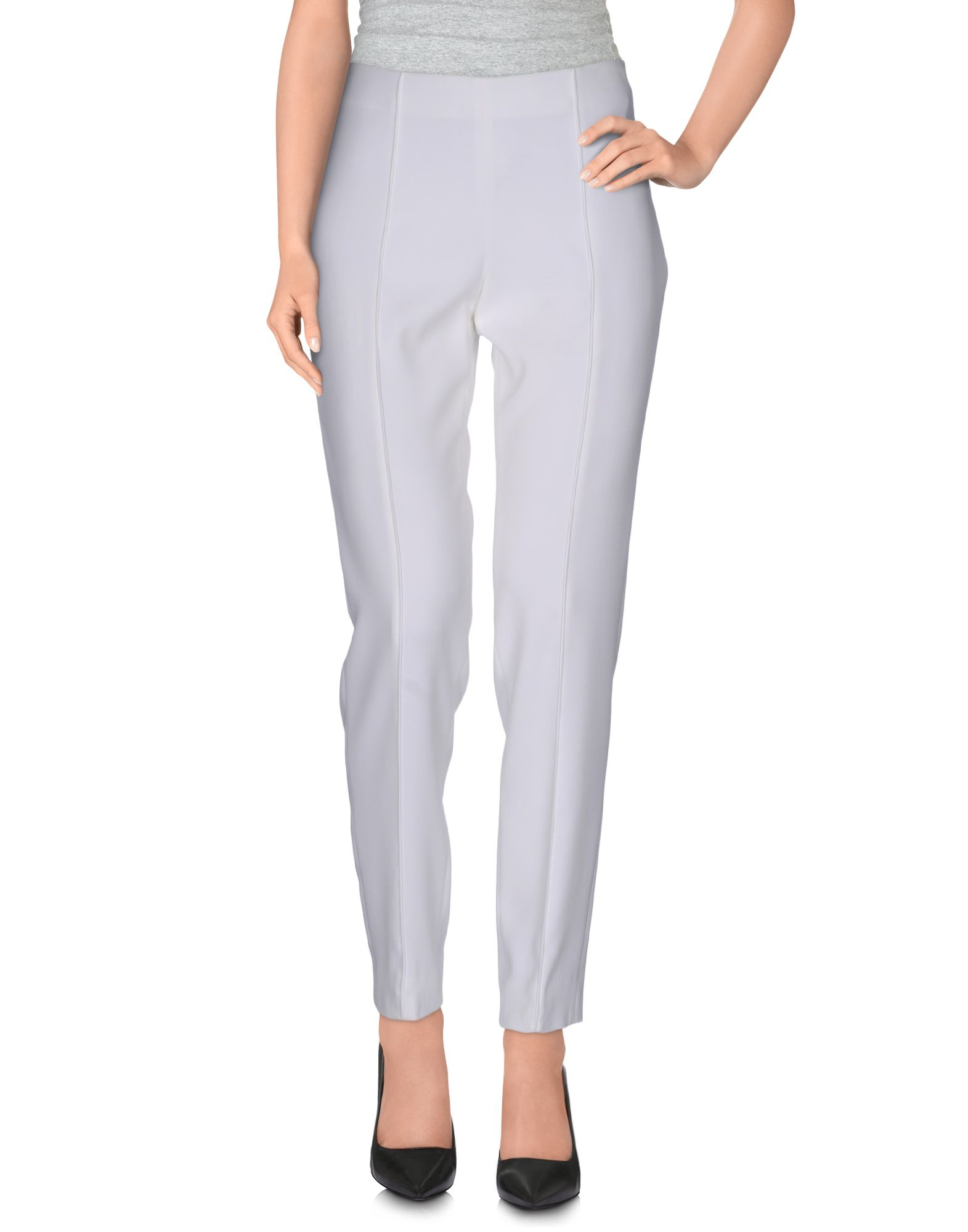 white casual pants women's