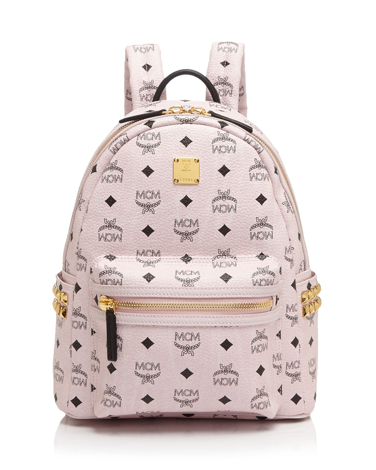 mcm nylon backpack