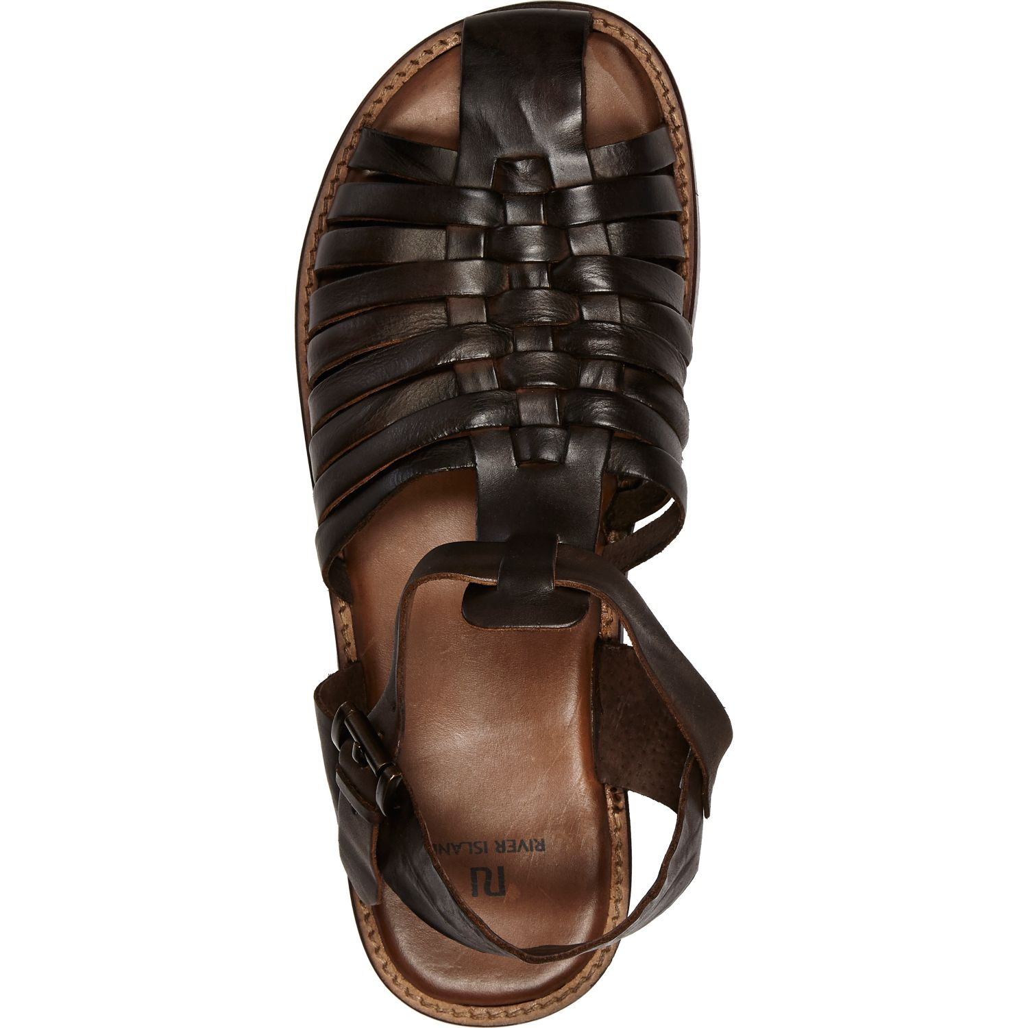 dark brown gladiator sandals