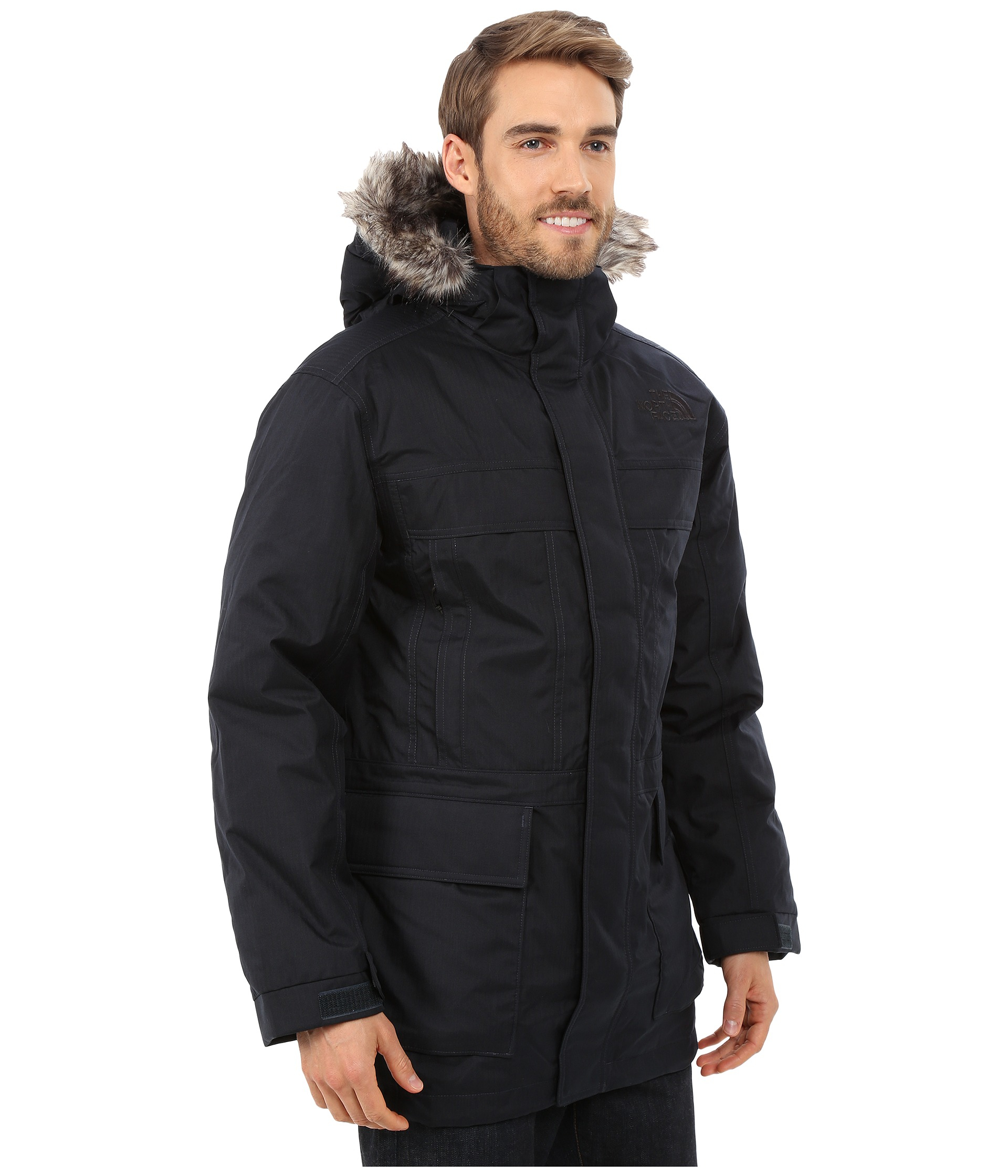 north face mens parka coat