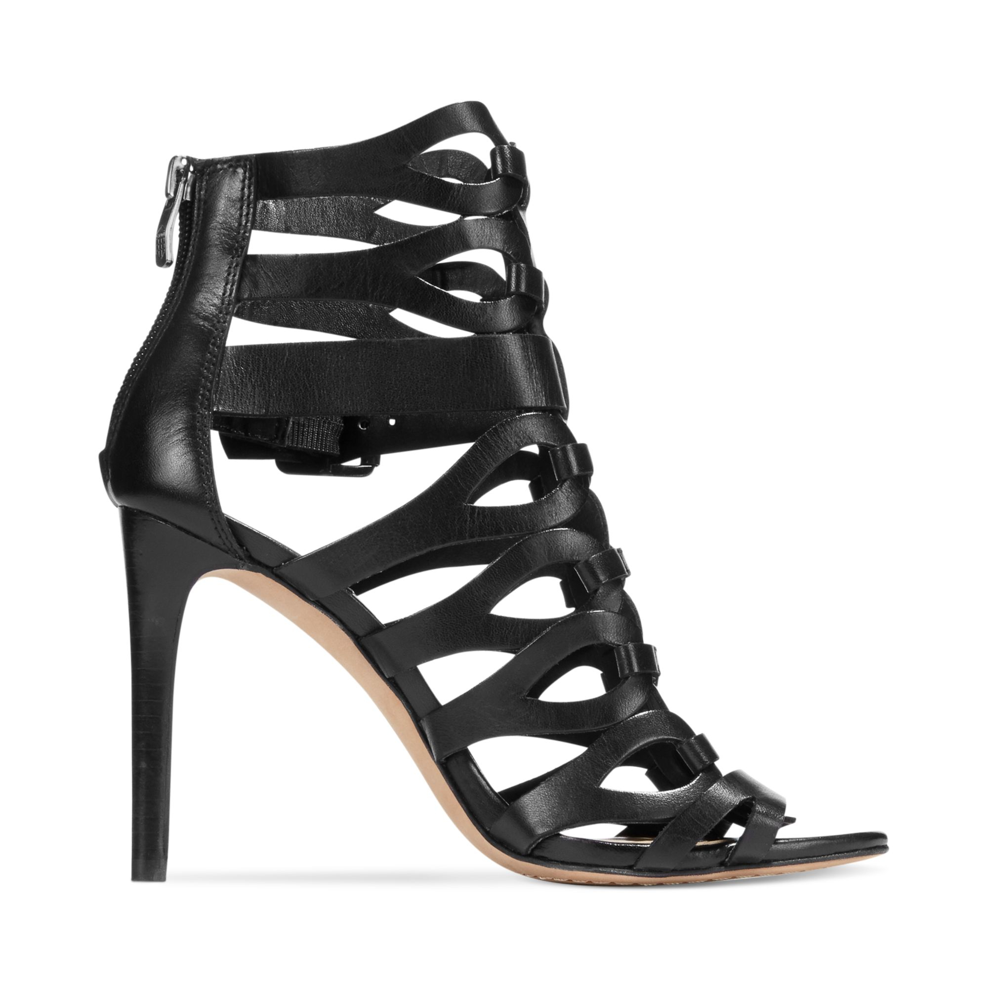 Vince camuto Ombre Gladiator High Heel Sandals in Black | Lyst