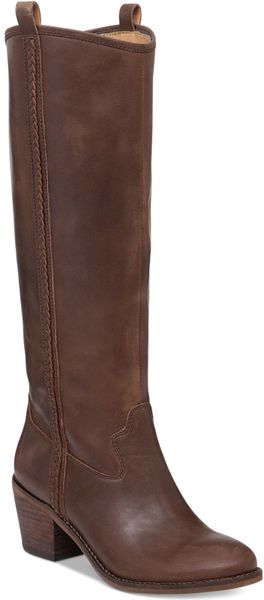 Lucky Brand Women's Looloo Tall Boots in Brown (Brindle) | Lyst
