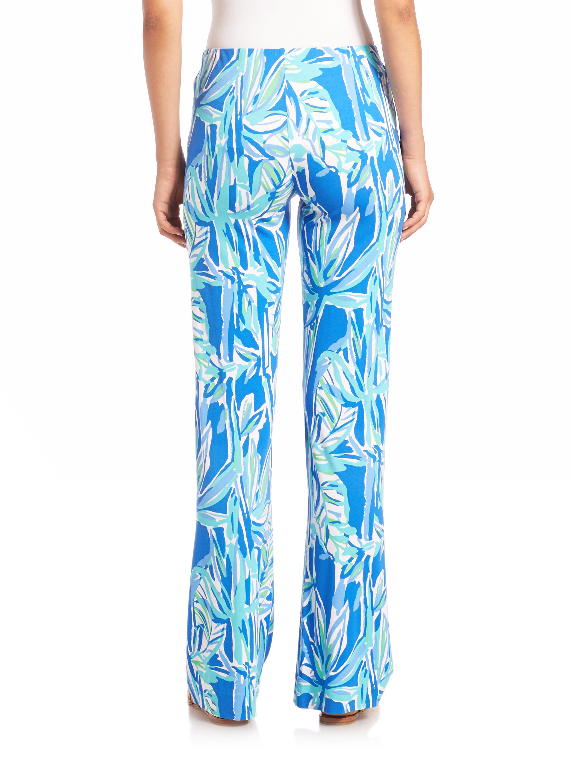 Lyst - Lilly Pulitzer Georgia May Palazzo Pants in Blue
