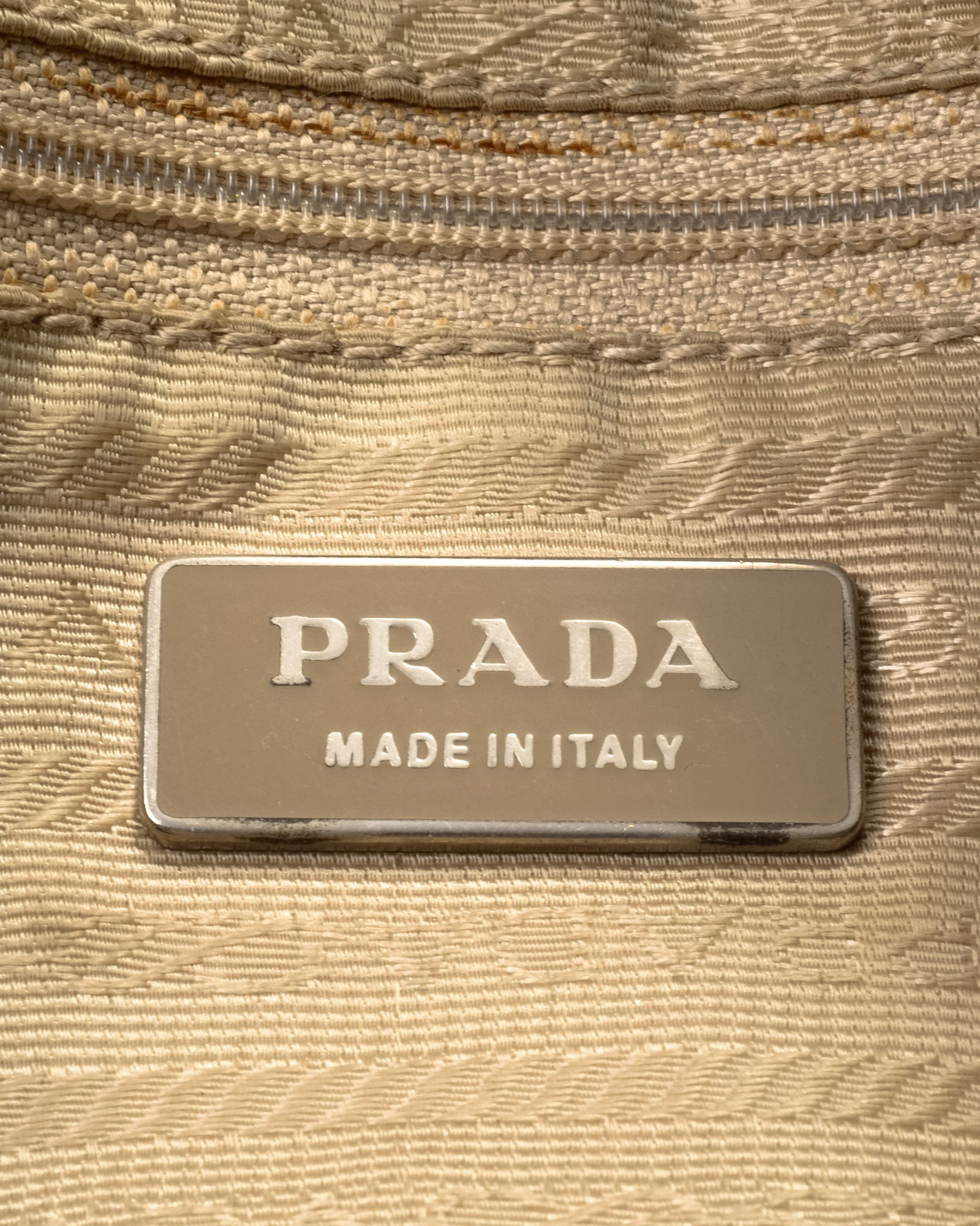 Prada Messenger Bag - Vintage in Beige | Lyst