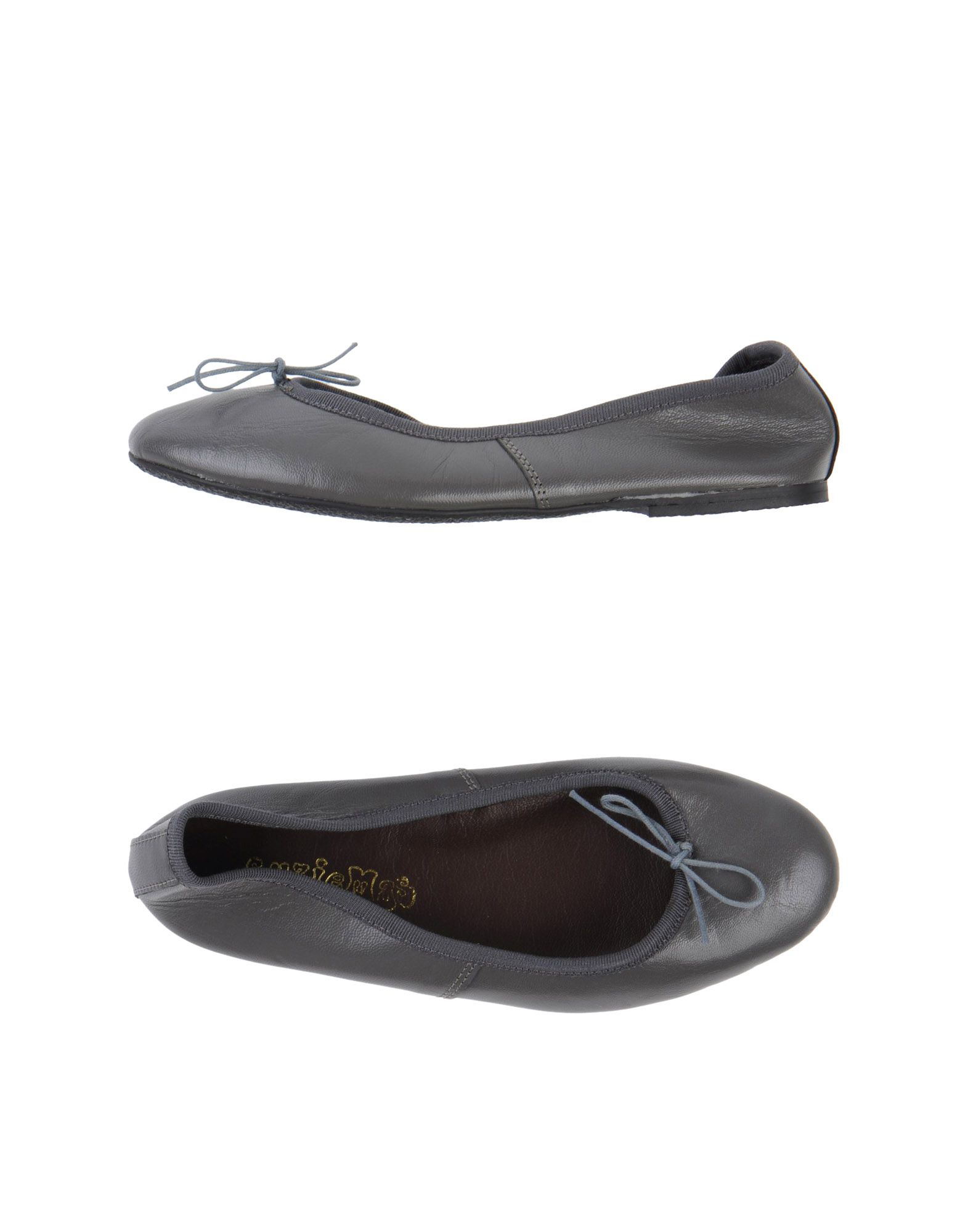 womens gray ballet flats