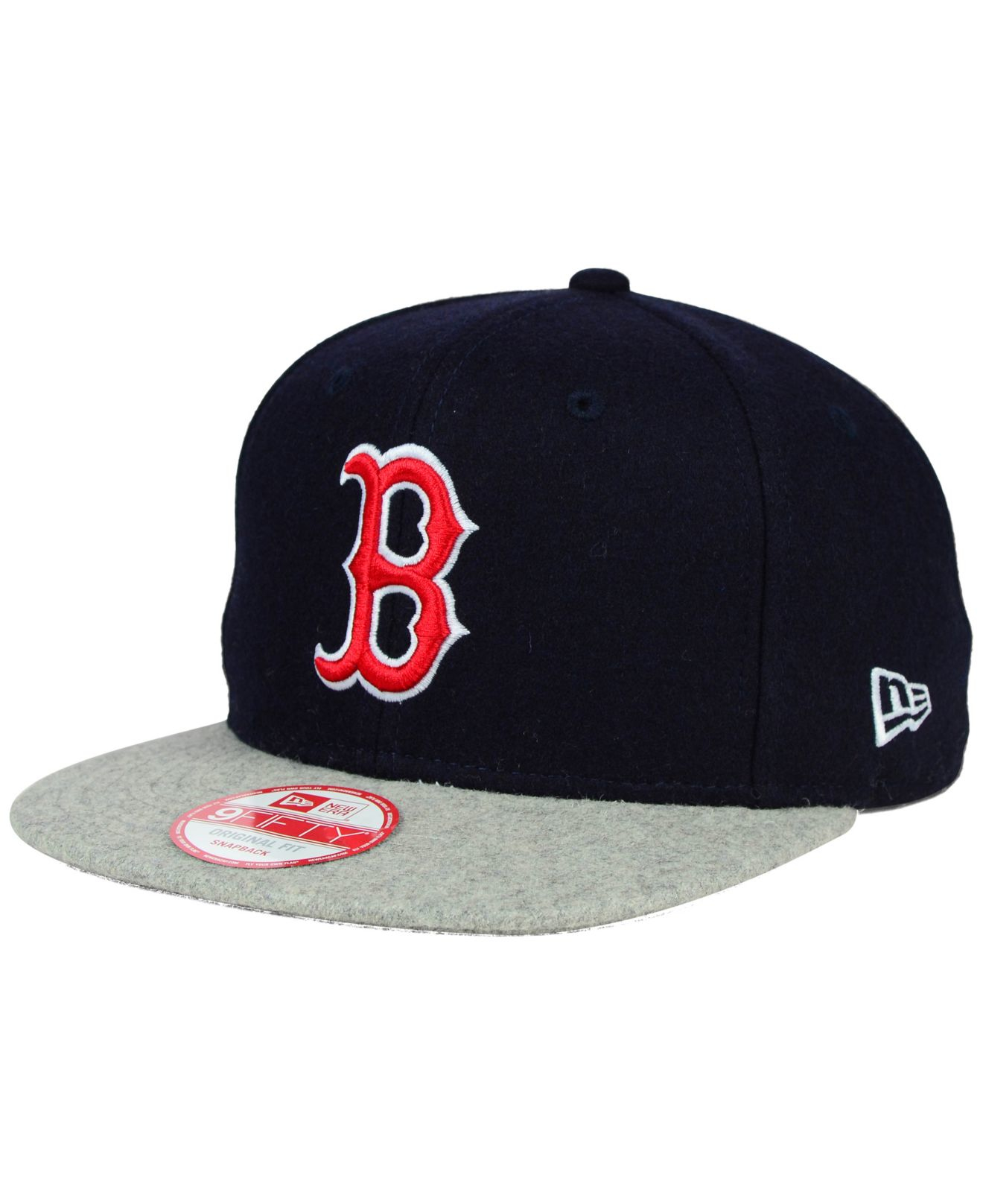 Lyst - KTZ Boston Red Sox Team Melton 9fifty Snapback Cap in Blue for Men