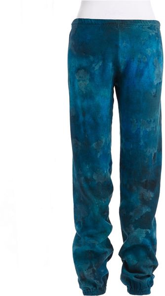 Hard Tail Tie Dye Sweat Pants in Blue | Lyst