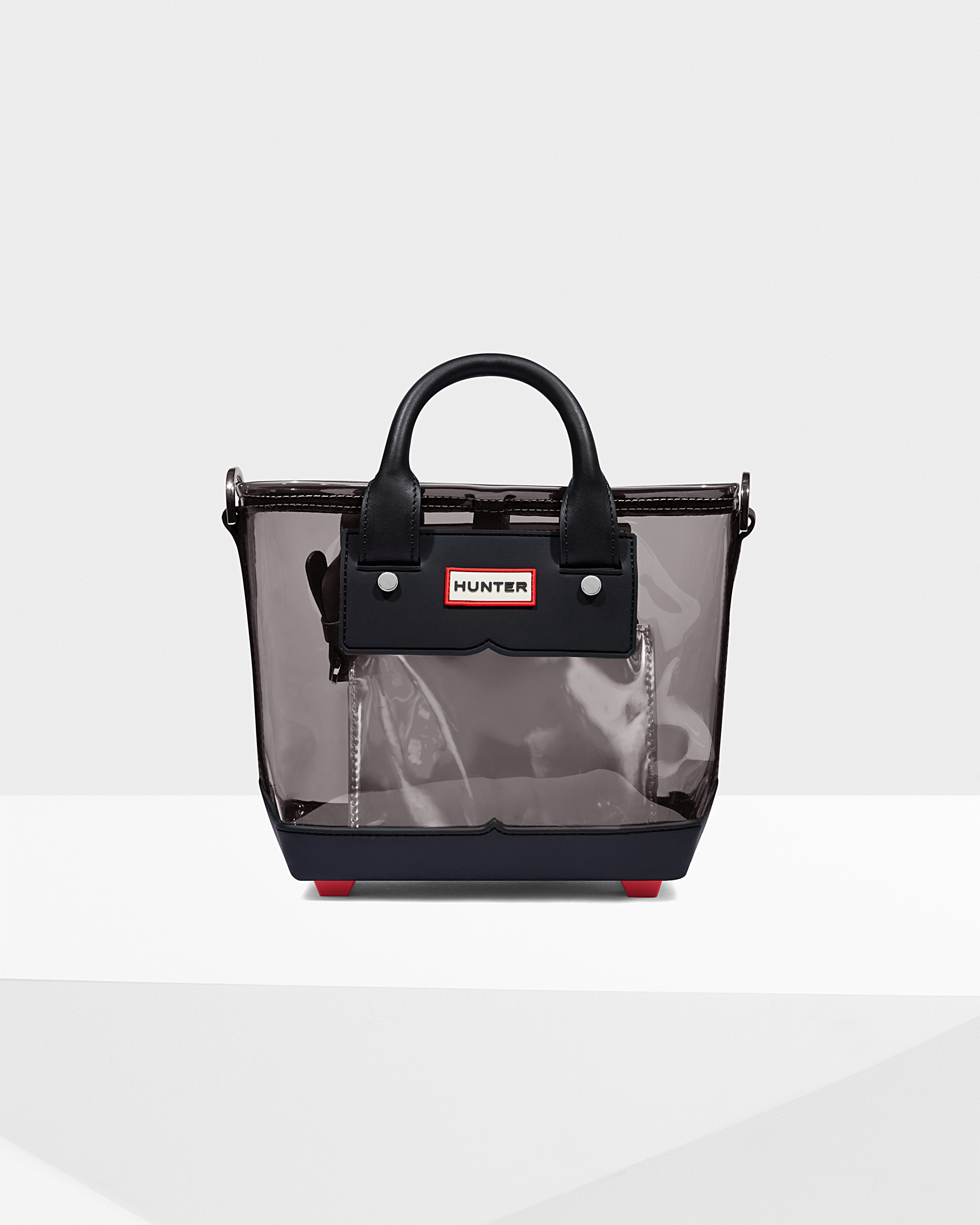 Lyst Hunter Women S Original Clear Mini Tote Bag In Gray Gallery