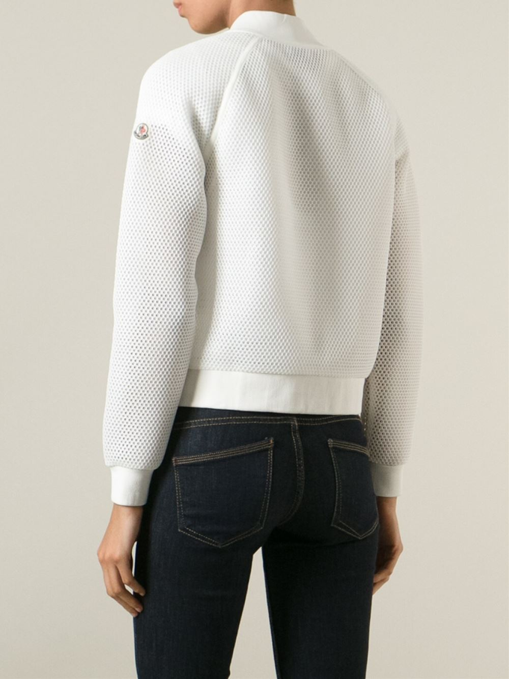 moncler white bomber jacket moncler white bomber jacket