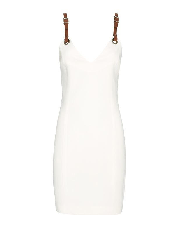 Leather Strap Dress