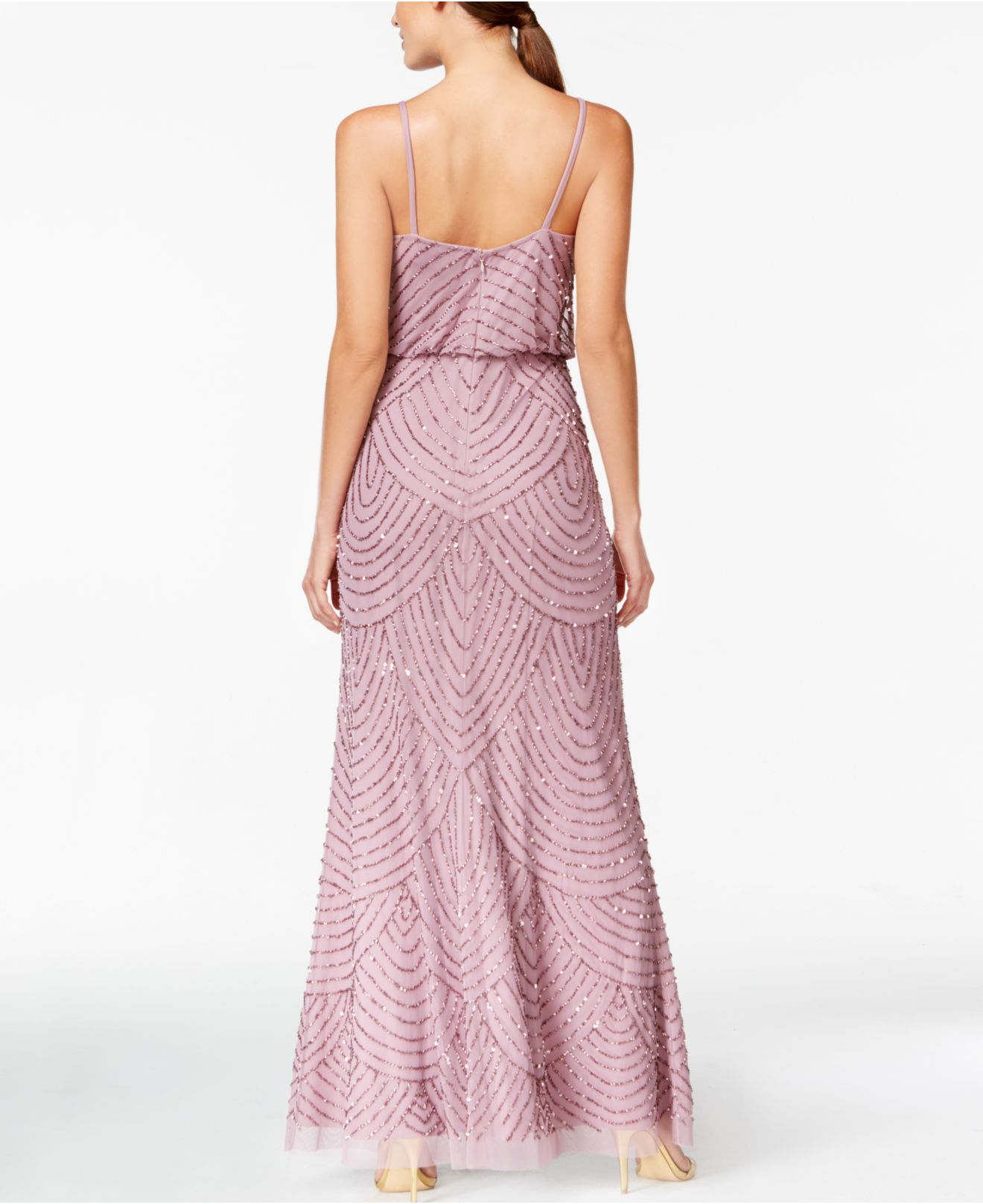 beaded spaghetti straps