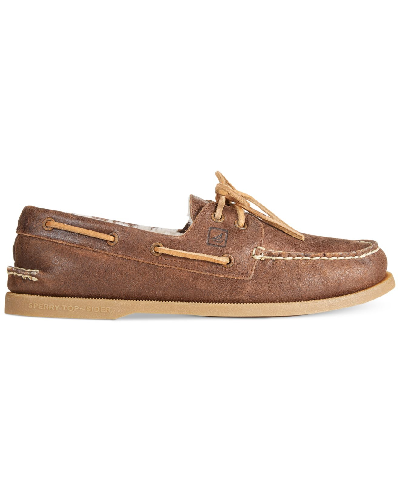 Sperry top-sider Winter Boat Shoes in Brown for Men | Lyst