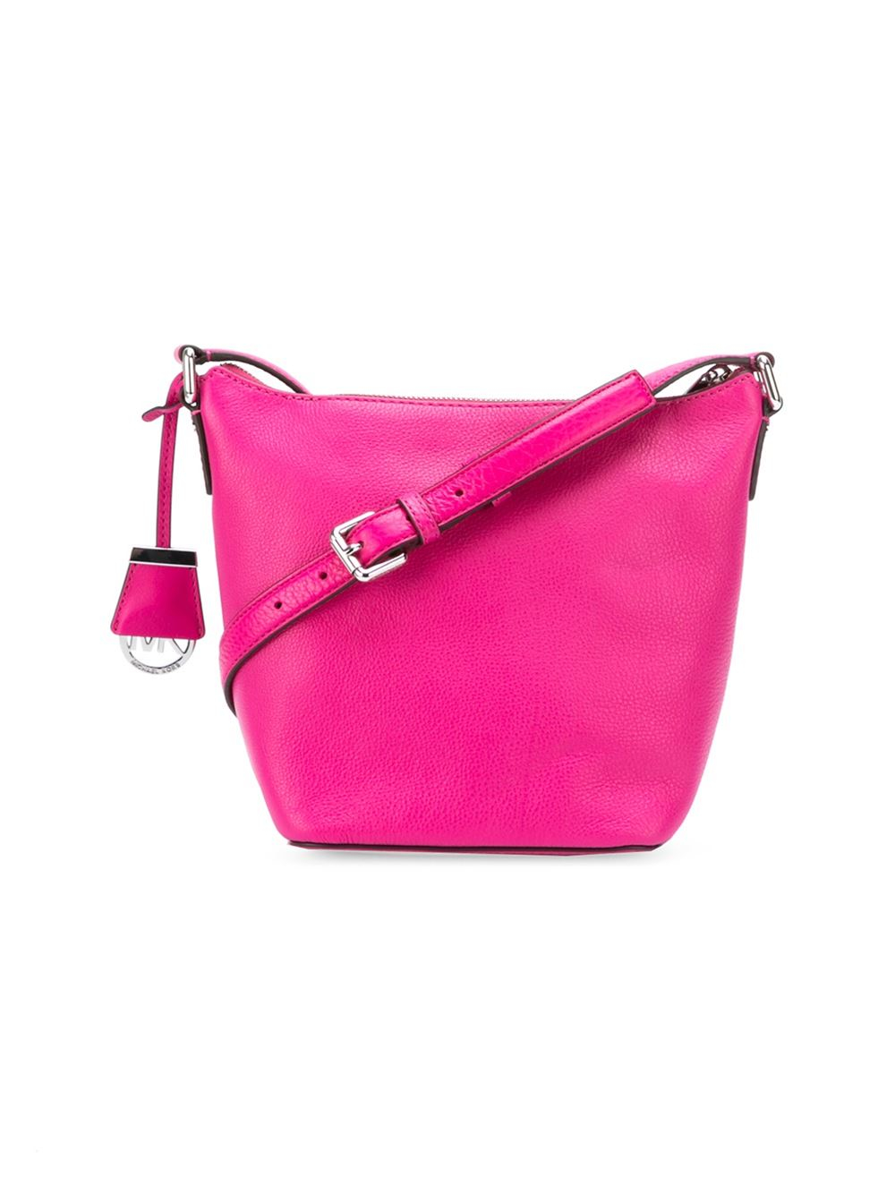 Lyst - Michael Michael Kors Small Bedford Leather Messenger Bag in Pink