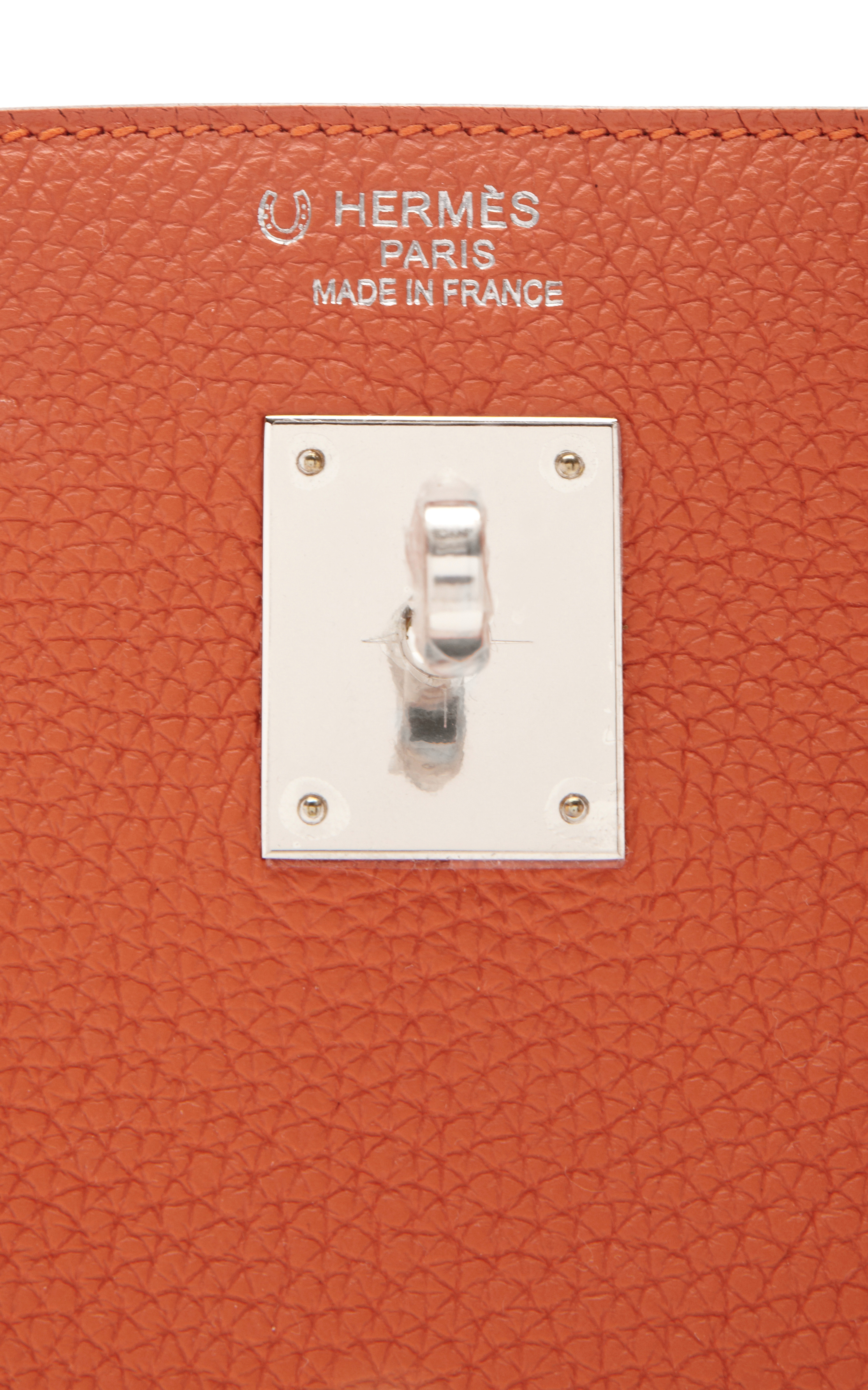 Heritage auctions special collection Hermes 40cm Orange H Vert ...