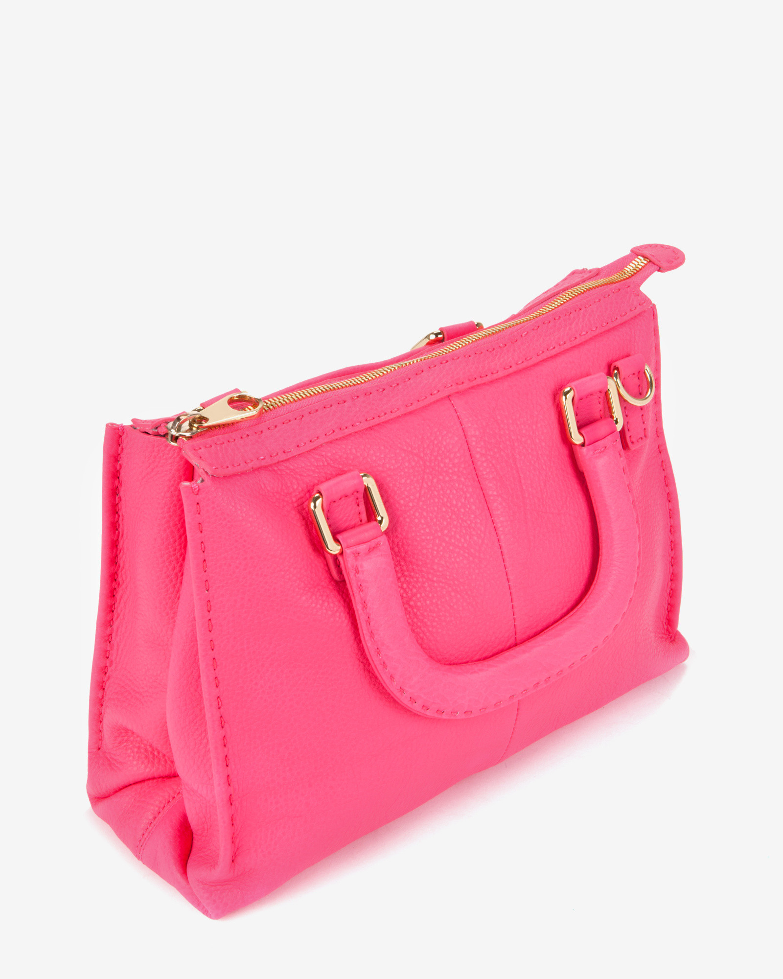 Lyst - Ted Baker Stab Stitch Bag in Pink
