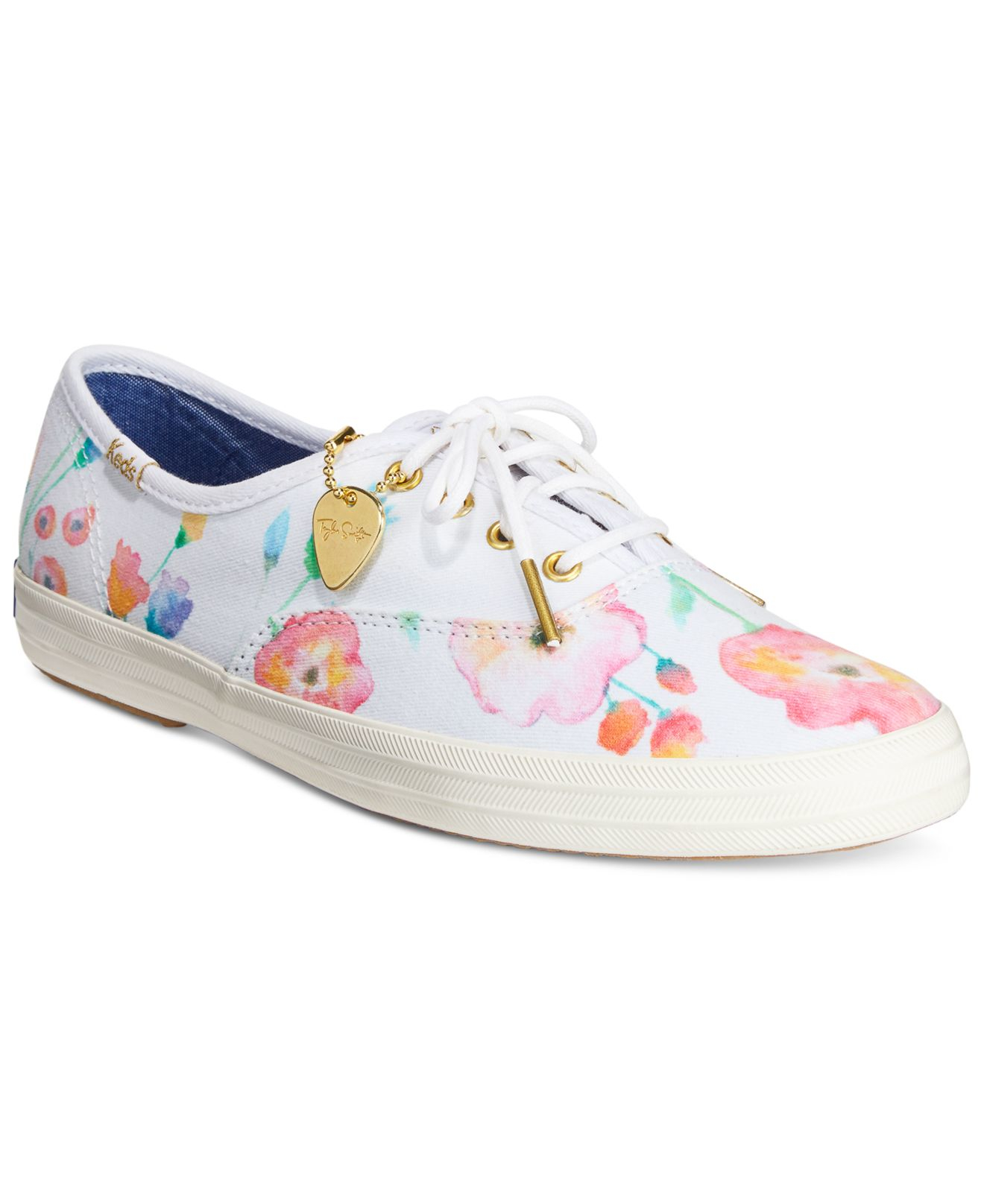 Keds Women's Limited Edition Taylor Swift Champion Flower Painting