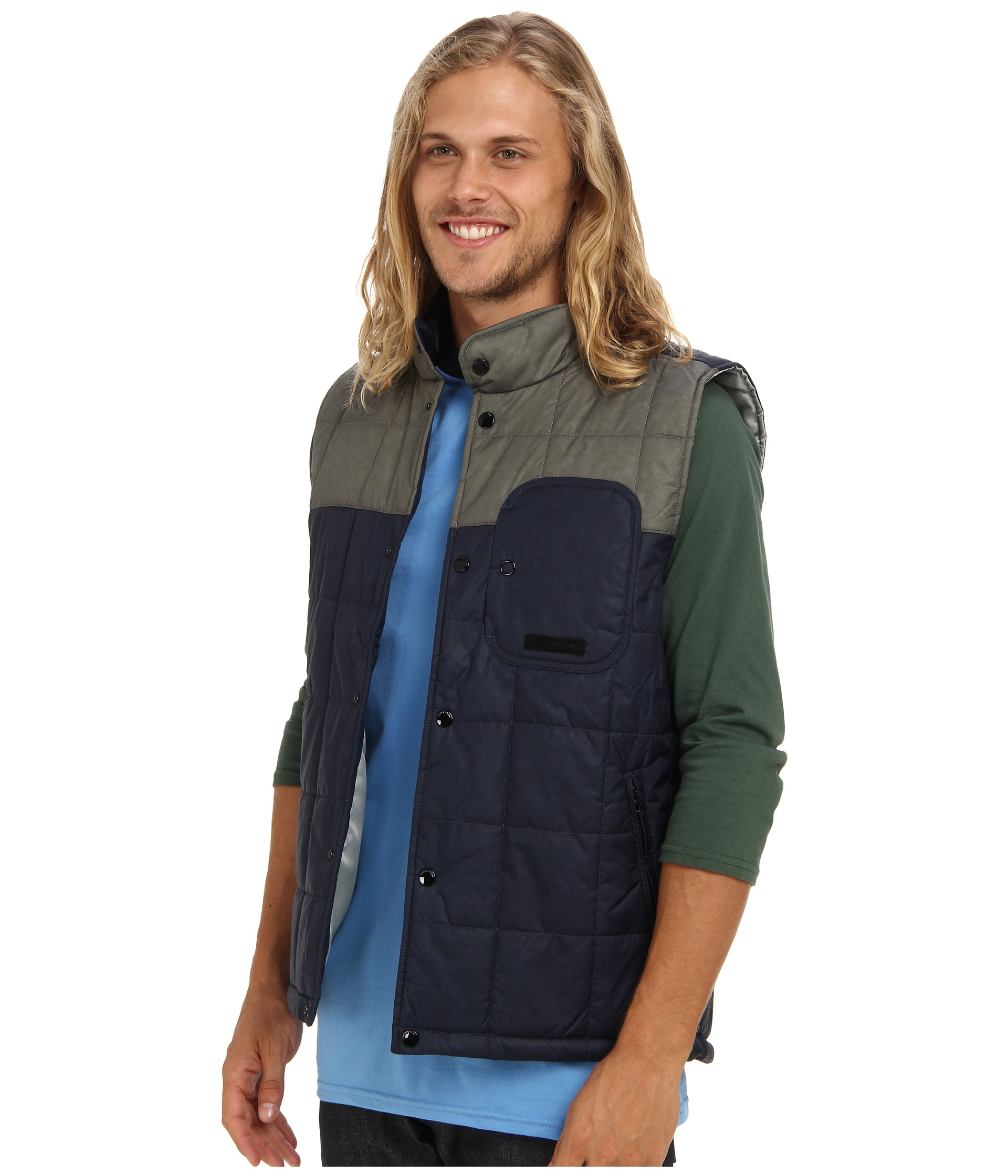Vestitude Vest in Vintage Navy (Blue) for Men Lyst