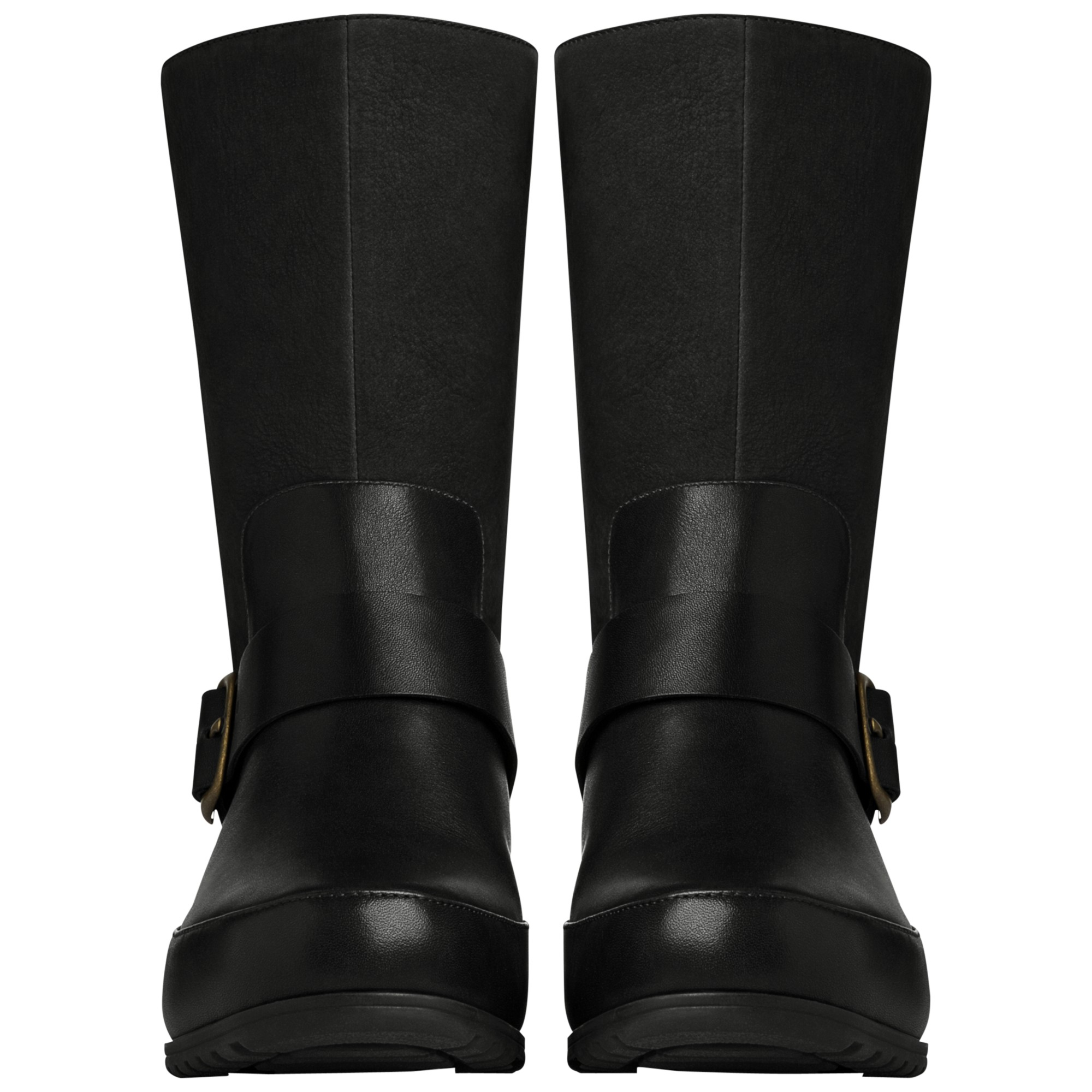 black fitflop boots