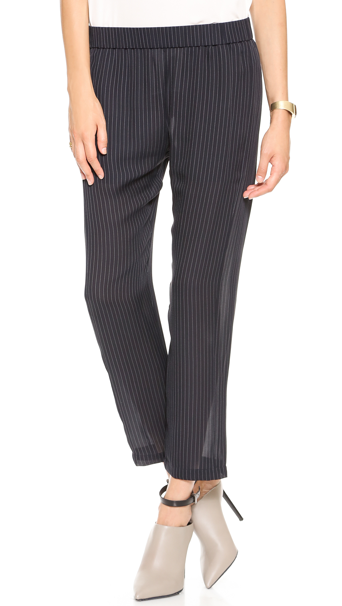 theory navy pants