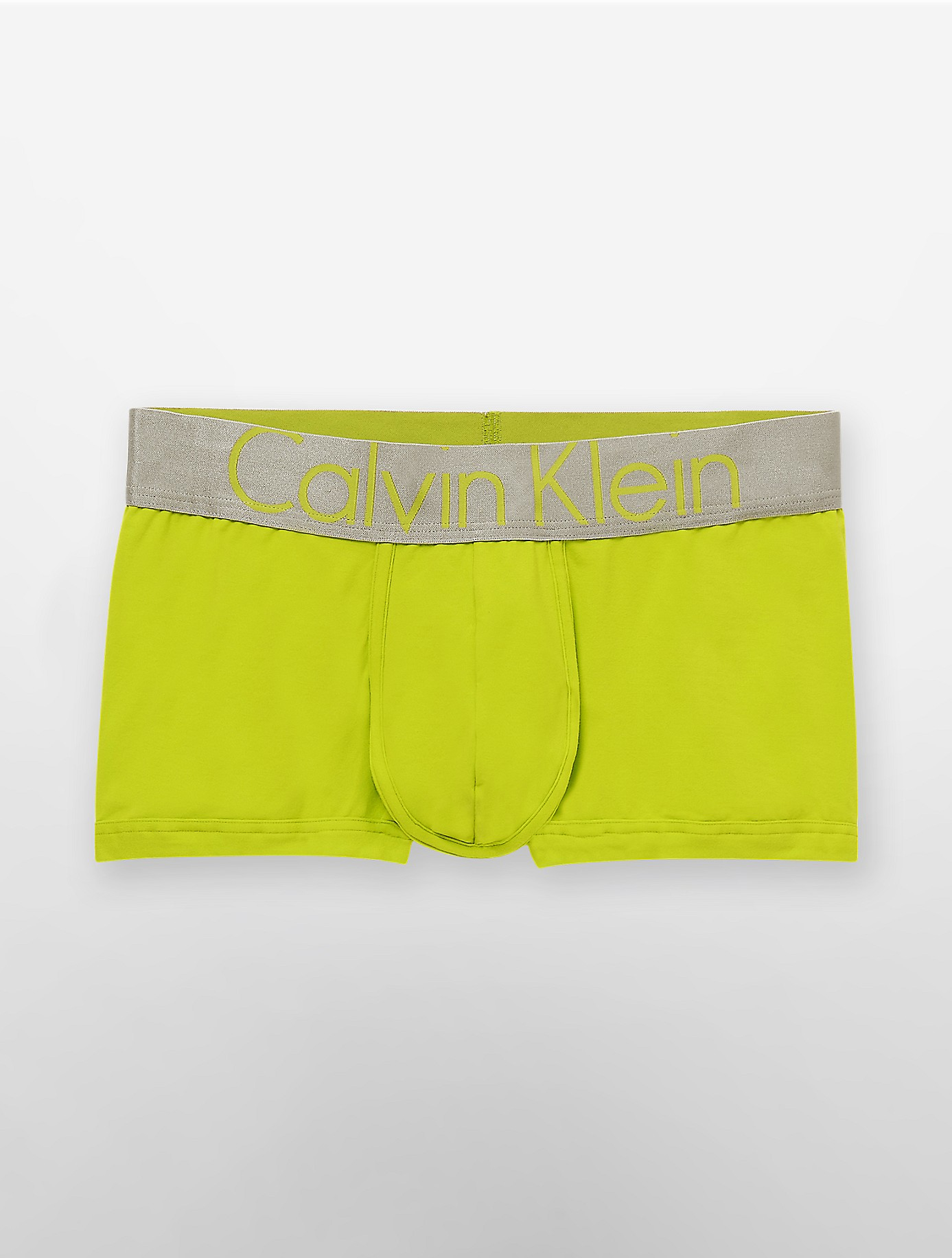 Lyst Calvin Klein Underwear Steel Micro Lowrise Trunk in Green for Men