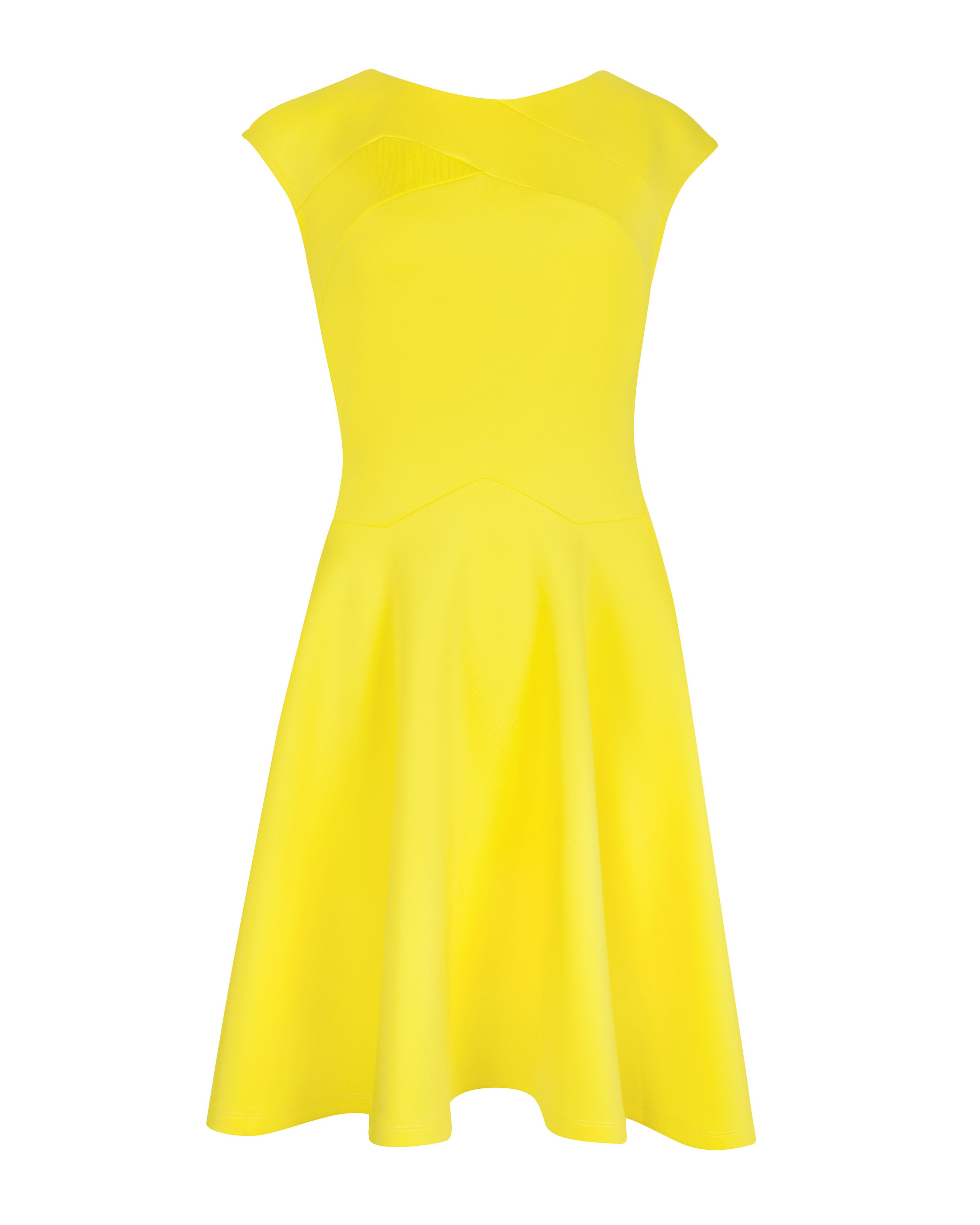 Ted Baker Arwyn Panelled Skater Dress Size 3 8us Ebay Dresses