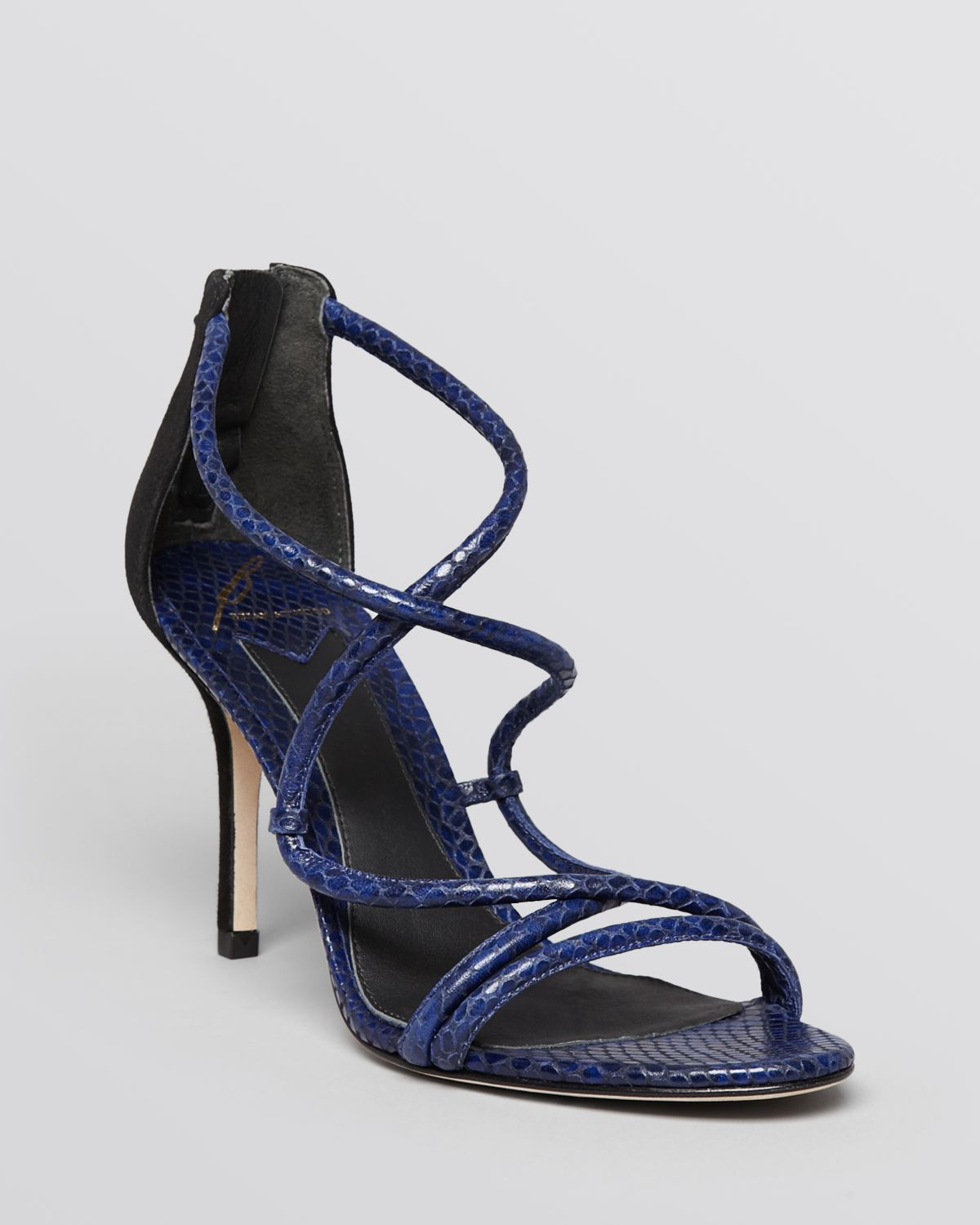 B Brian Atwood Sandals Estefania High Heel in Blue (Blue Ink) | Lyst
