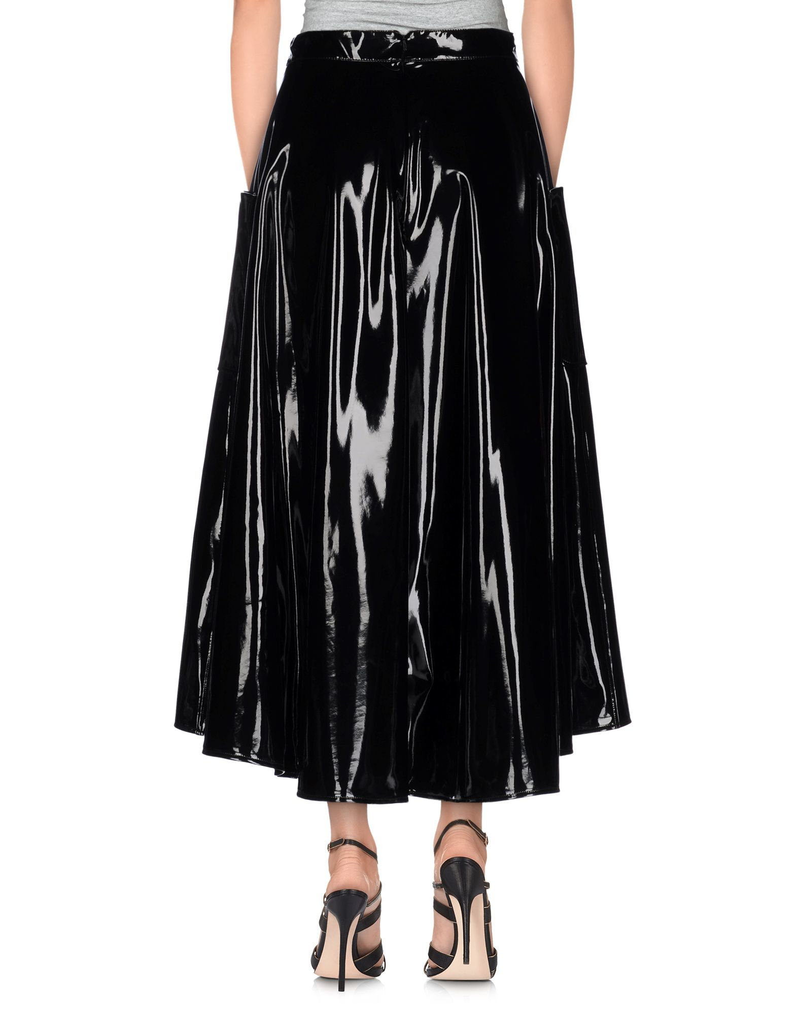 Wanda nylon Long Skirt in Black Lyst