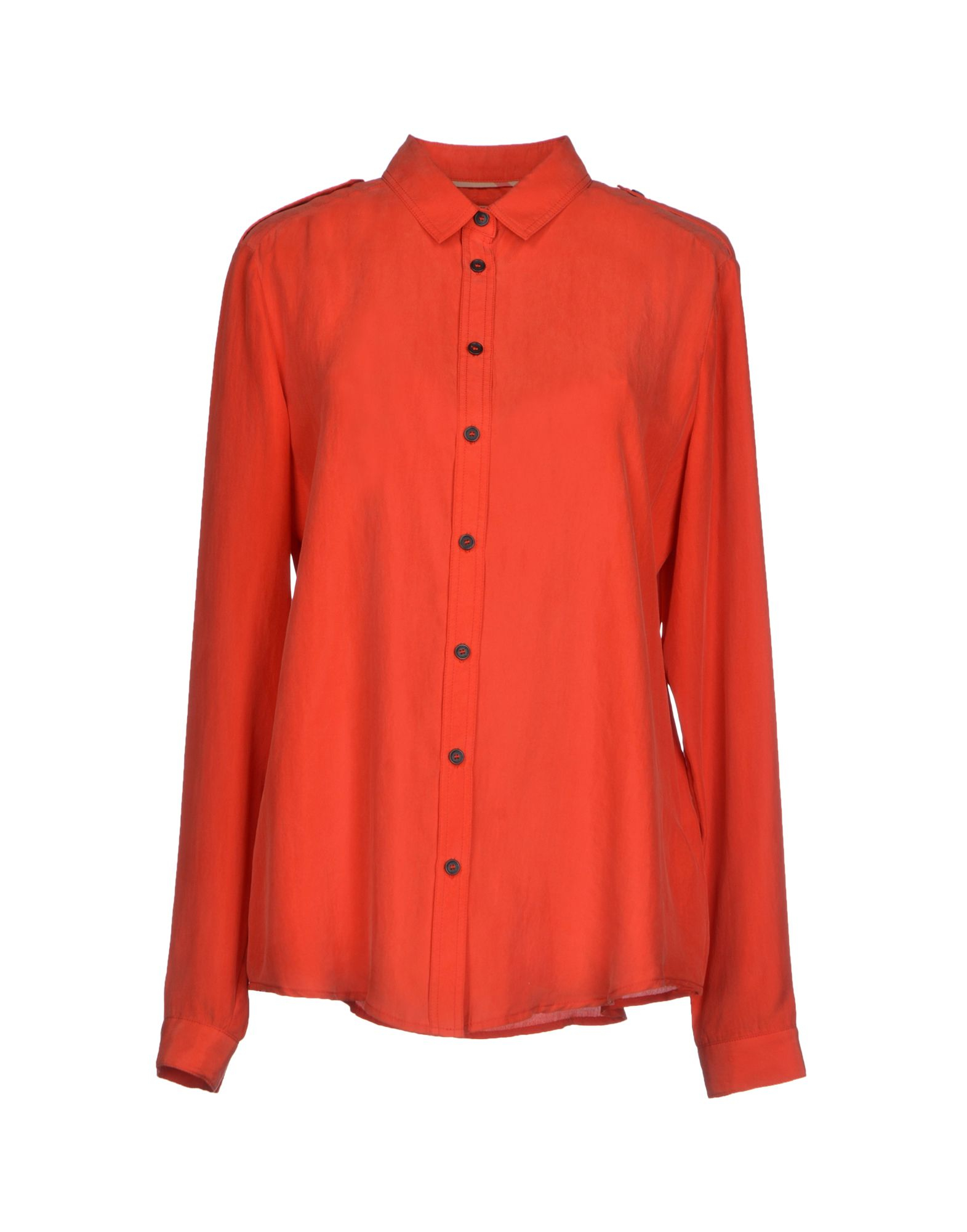 Burberry brit Shirt in Red | Lyst