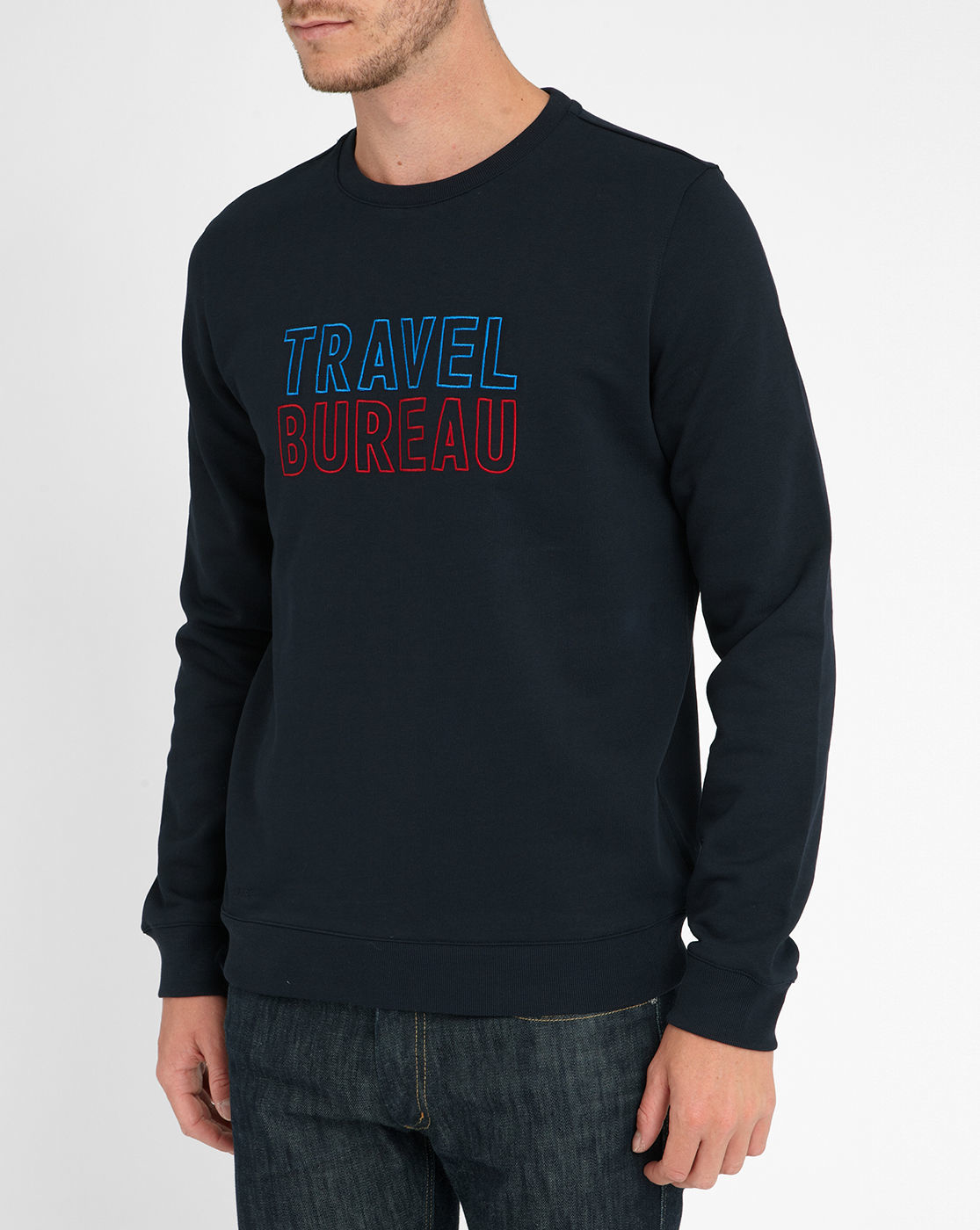 apc navy sweater