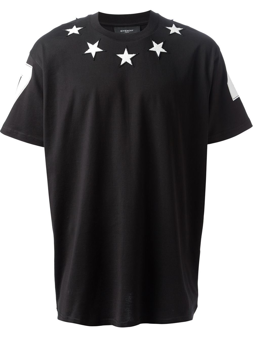 Givenchy Star Tshirt in Black for Men | Lyst