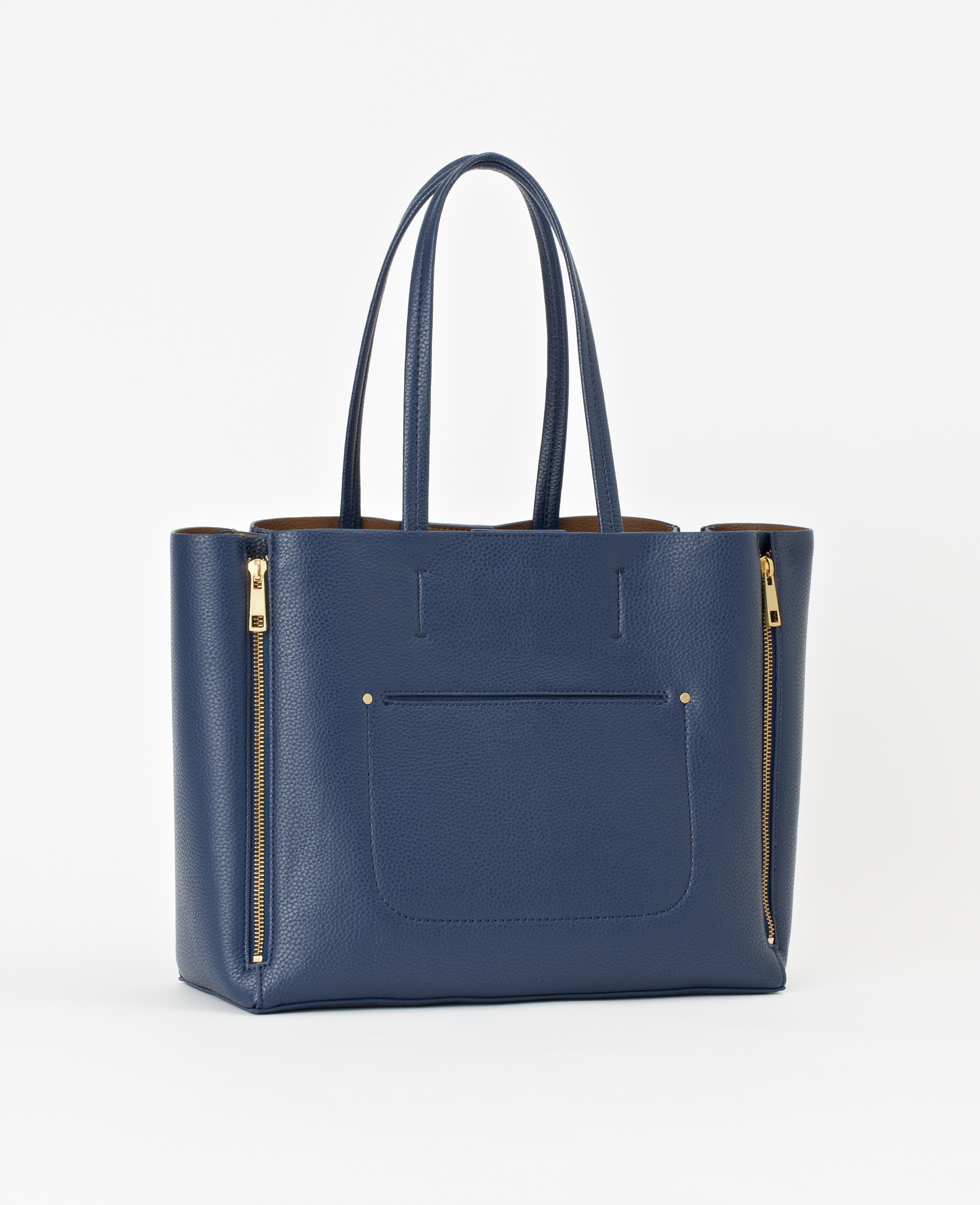 Ann taylor Signature Tote in Blue | Lyst
