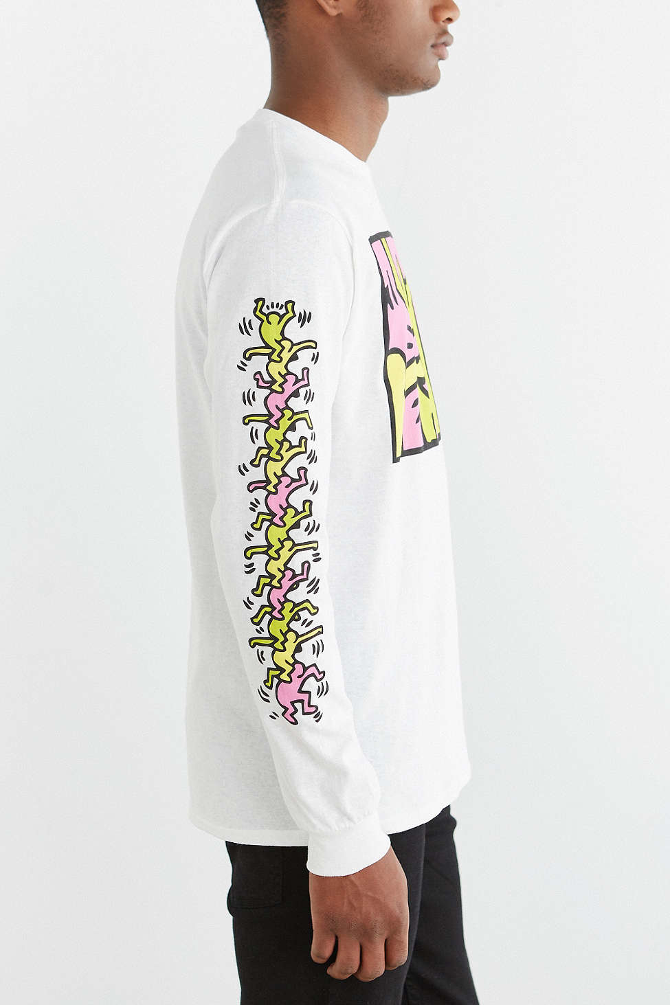 keith haring long sleeve t shirt