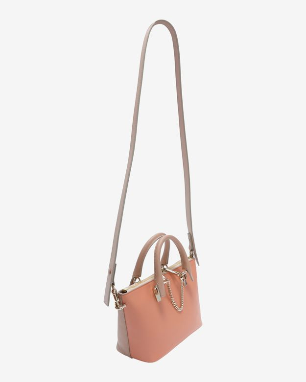 chloe replica bags - chloe baylee satchel leather mini