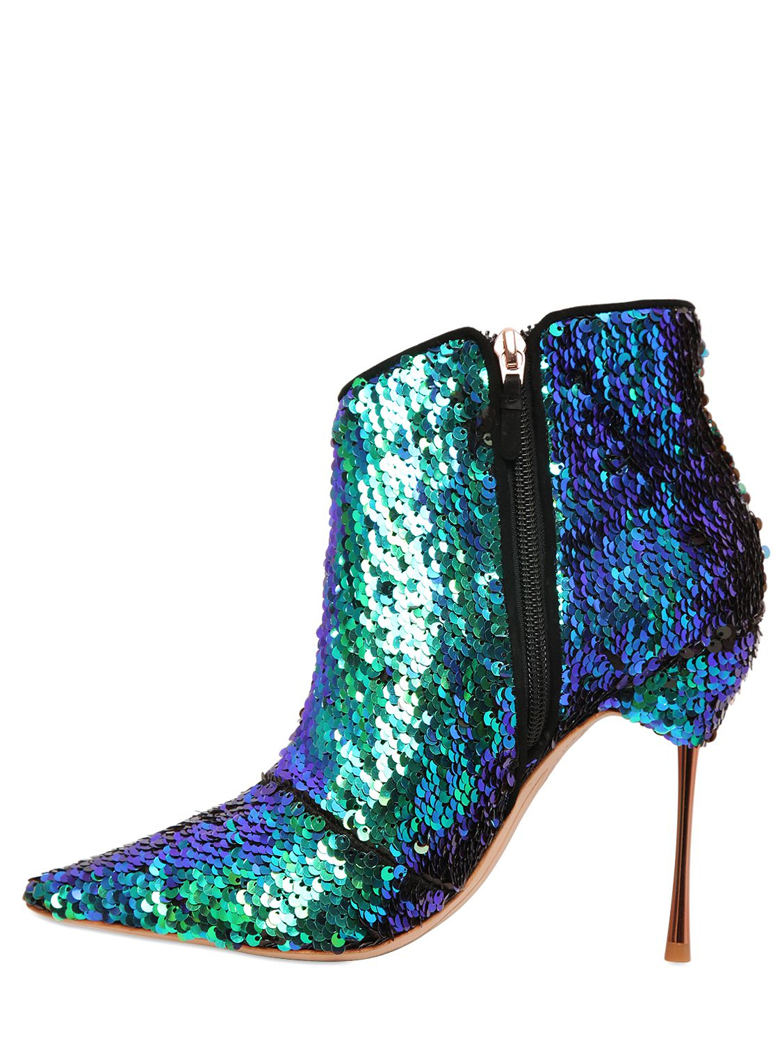 Lyst - Sophia Webster Ankle Boots in Blue