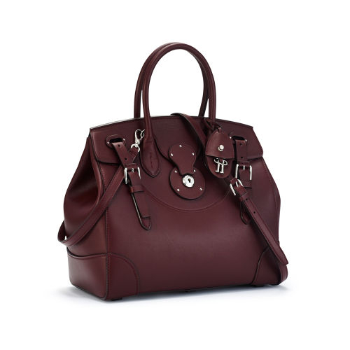 Lyst Ralph Lauren Soft Ricky Bag In Purple Gallery Women S Ralph Lauren Ricky