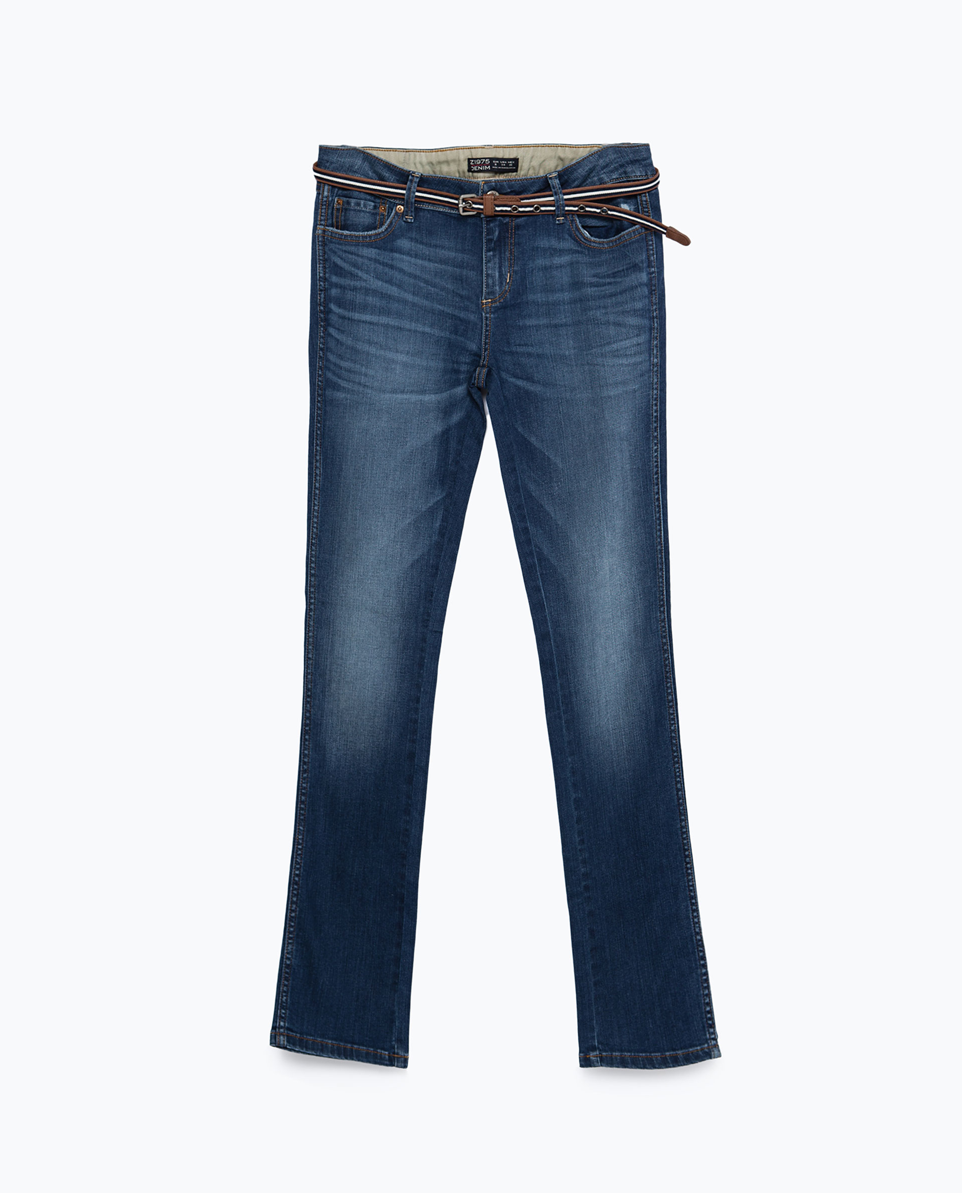 zara straight jeans